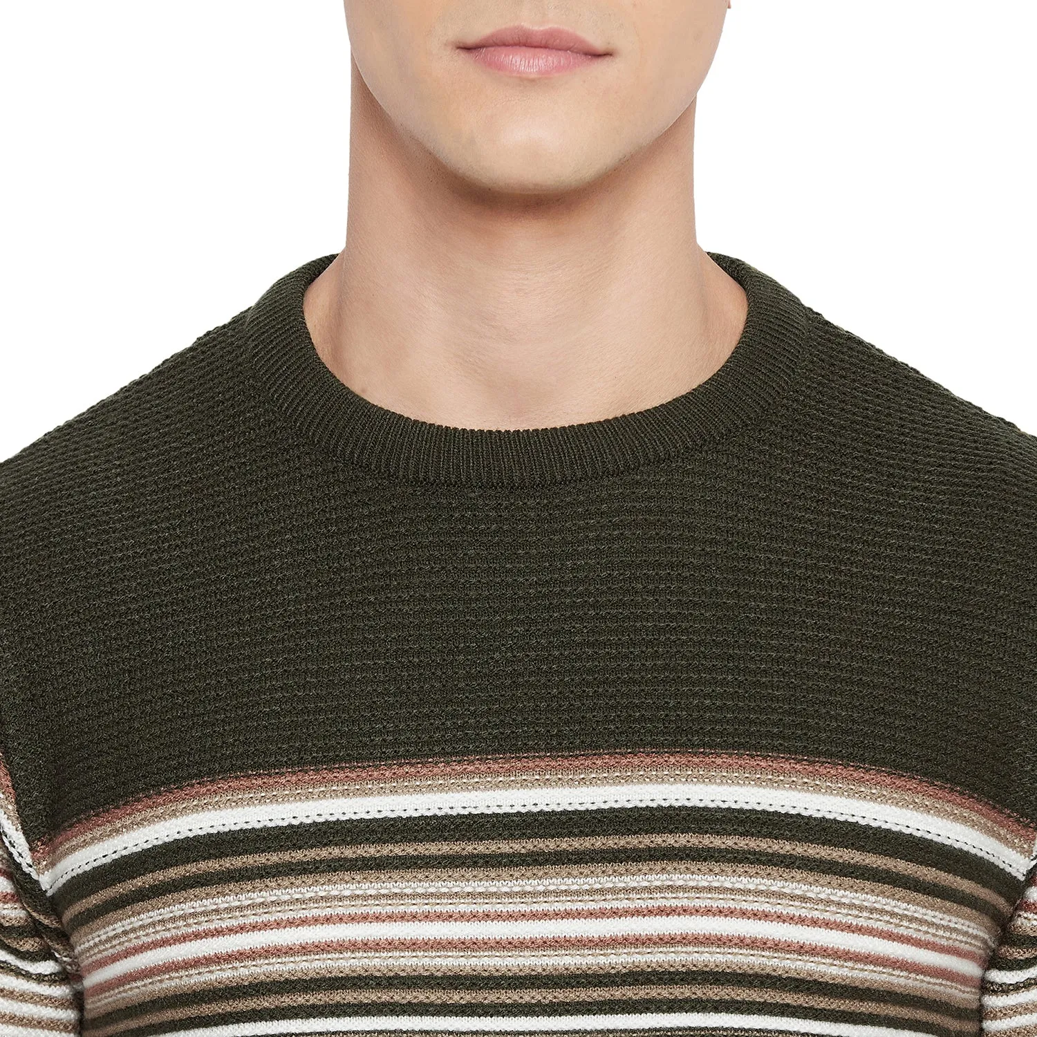 Duke Stardust Men Full Sleeve Round Neck Sweater (SDS2091)