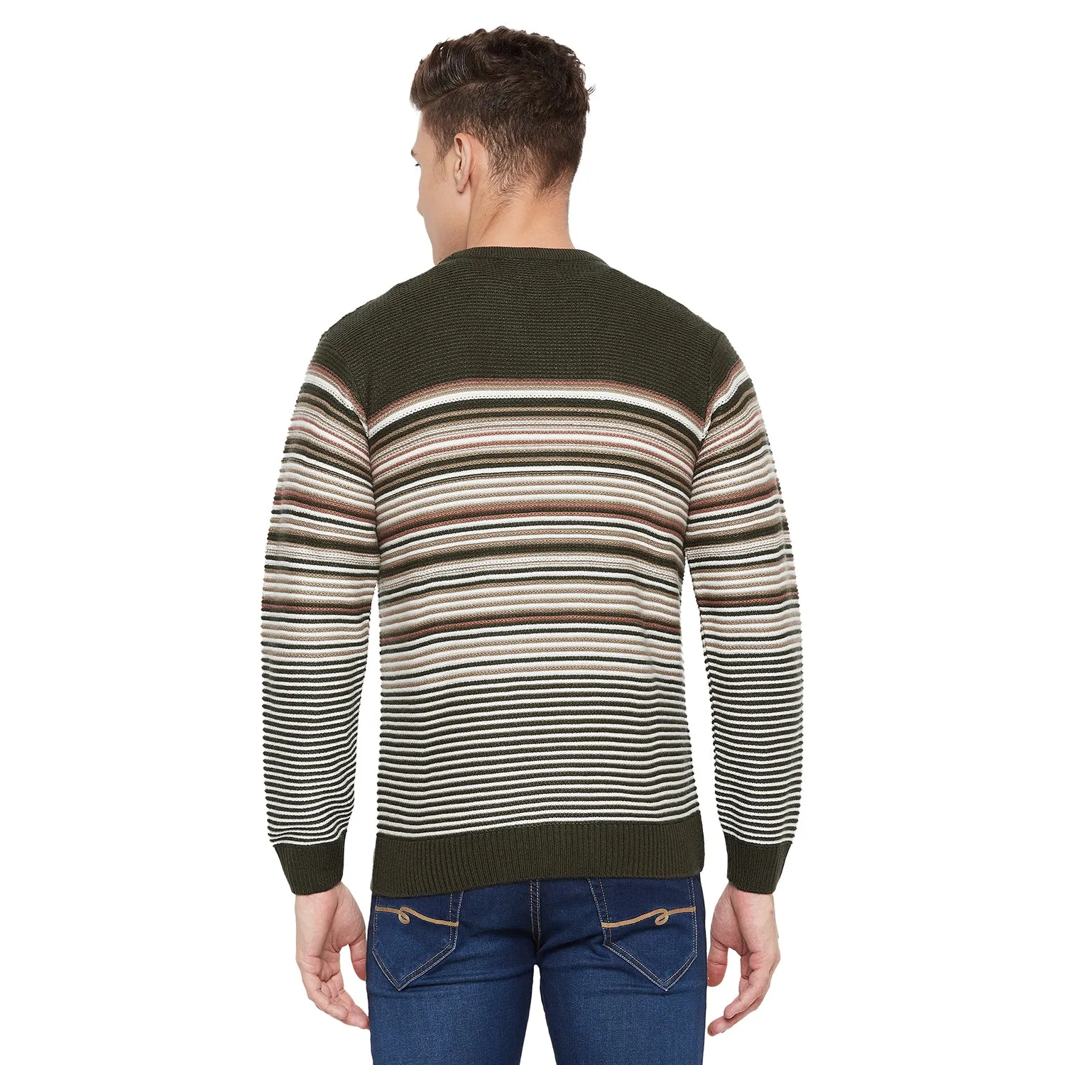 Duke Stardust Men Full Sleeve Round Neck Sweater (SDS2091)