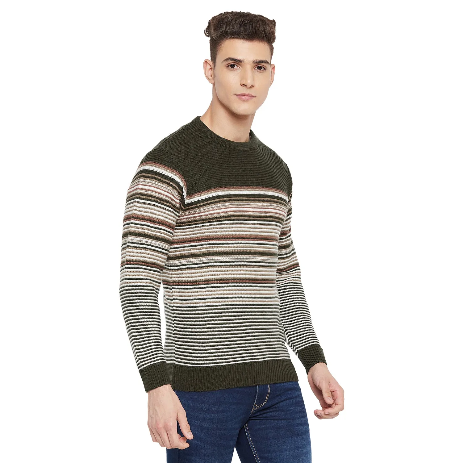 Duke Stardust Men Full Sleeve Round Neck Sweater (SDS2091)