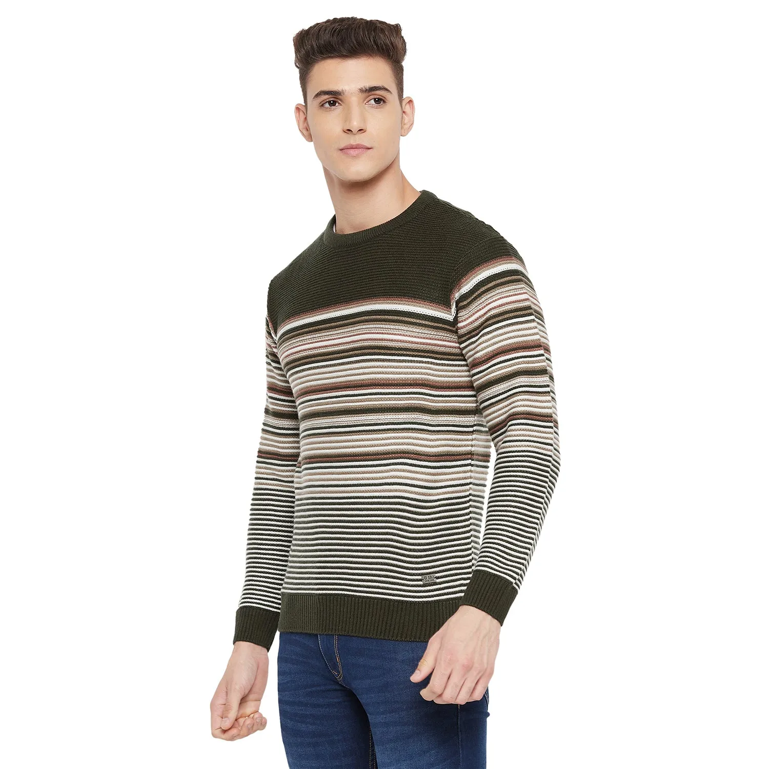 Duke Stardust Men Full Sleeve Round Neck Sweater (SDS2091)