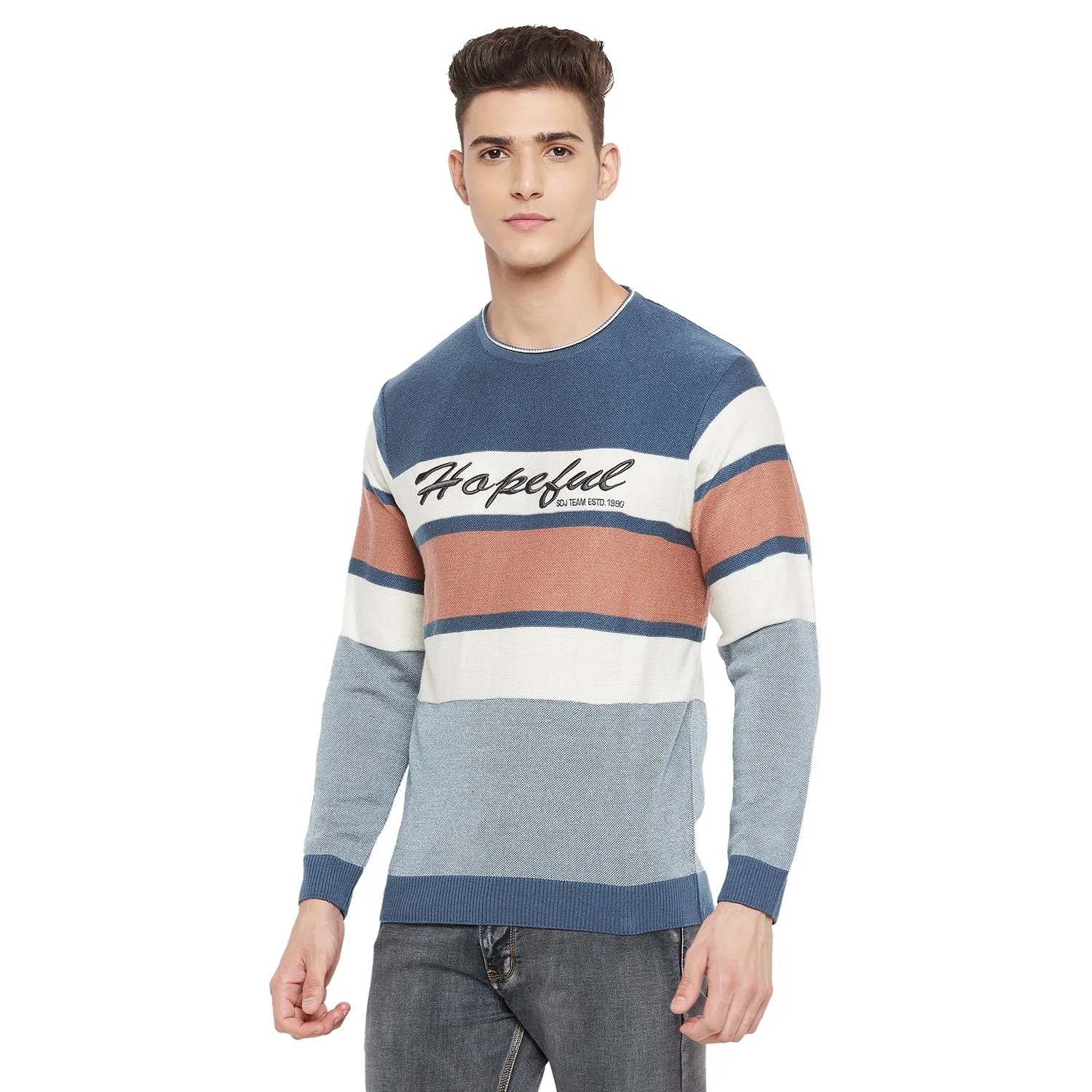 Duke Stardust Men Full Sleeve Round Neck Sweater (SDS2092)