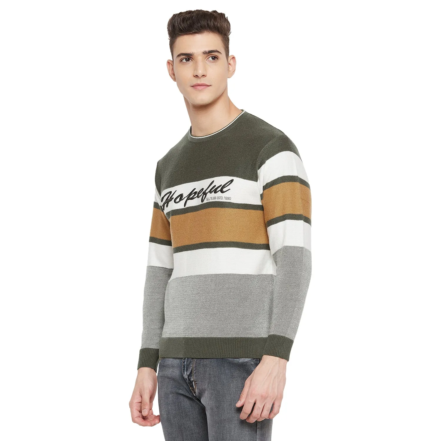 Duke Stardust Men Full Sleeve Round Neck Sweater (SDS2092)