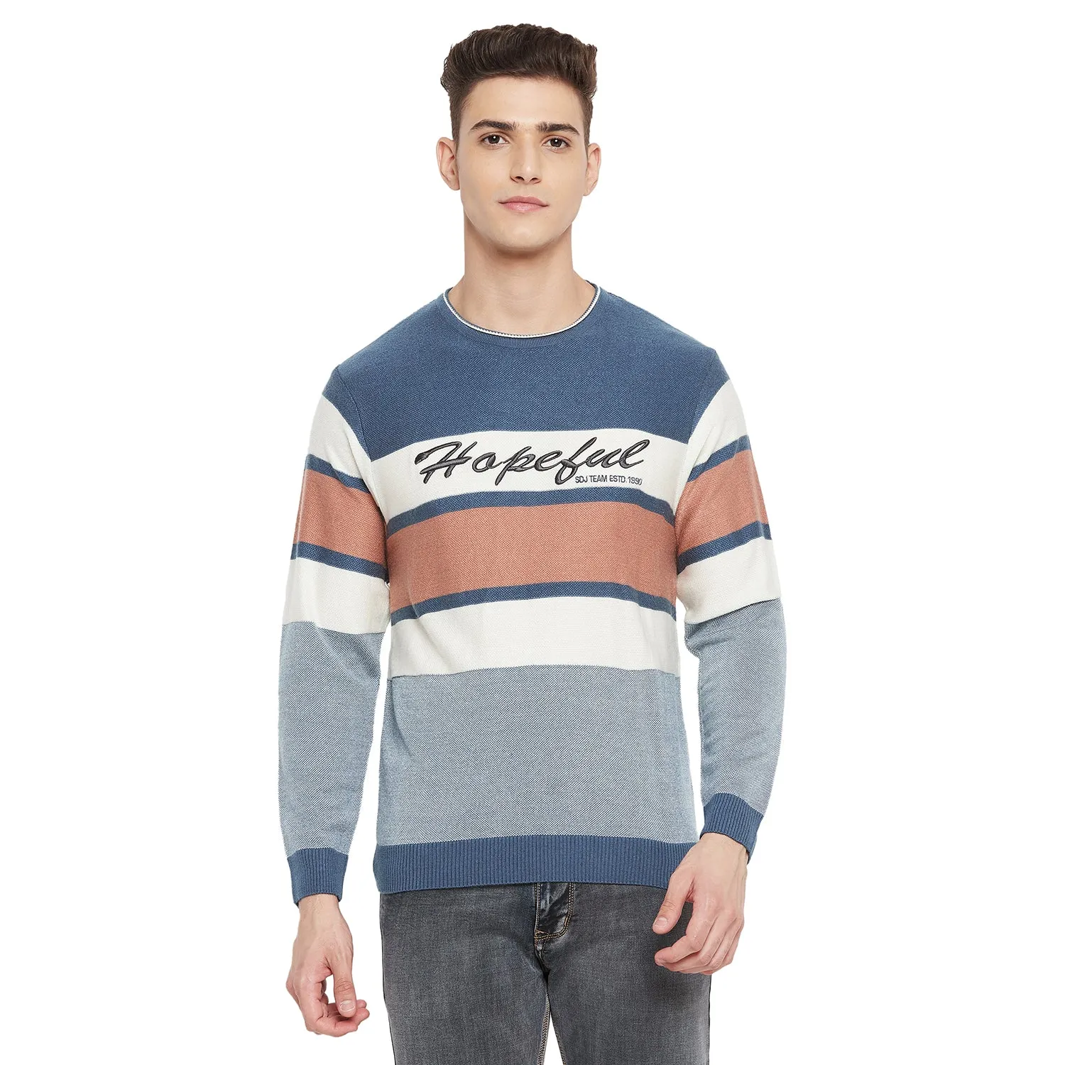 Duke Stardust Men Full Sleeve Round Neck Sweater (SDS2092)