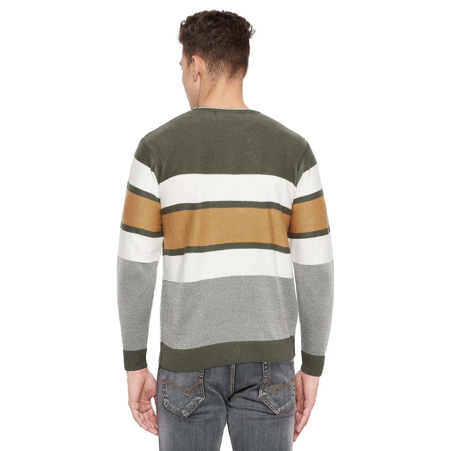 Duke Stardust Men Full Sleeve Round Neck Sweater (SDS2092)