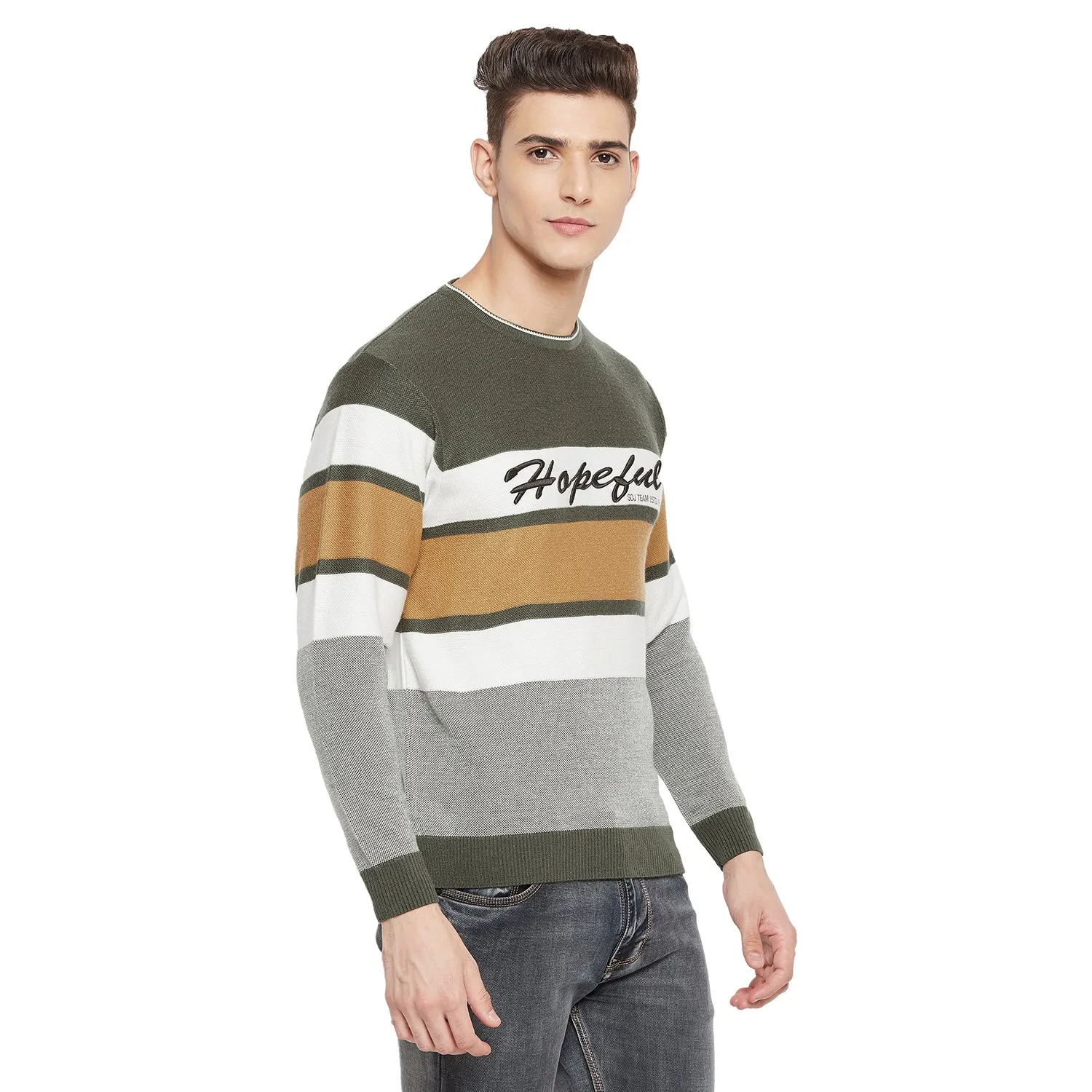 Duke Stardust Men Full Sleeve Round Neck Sweater (SDS2092)