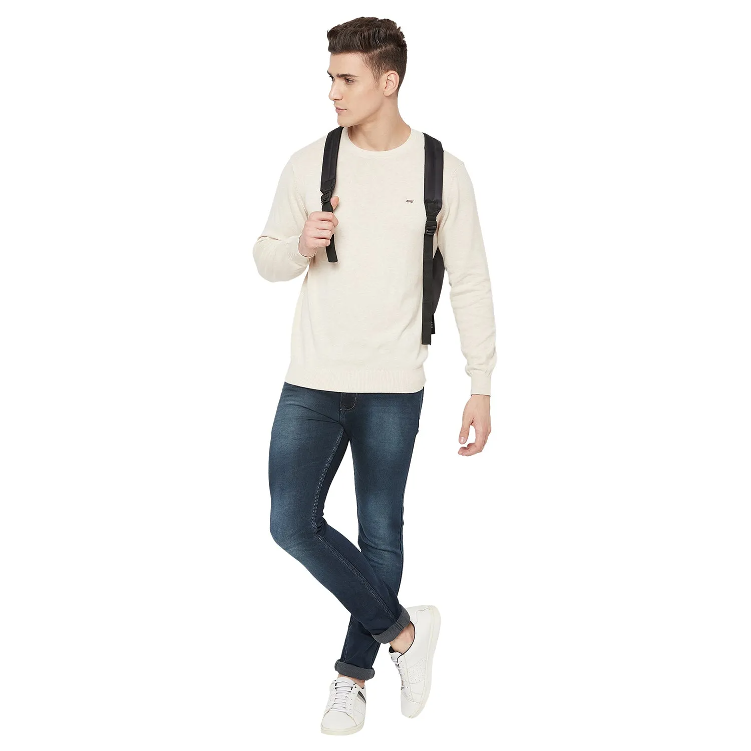 Duke Stardust Men Full Sleeve Round Neck Sweater (SDS561)