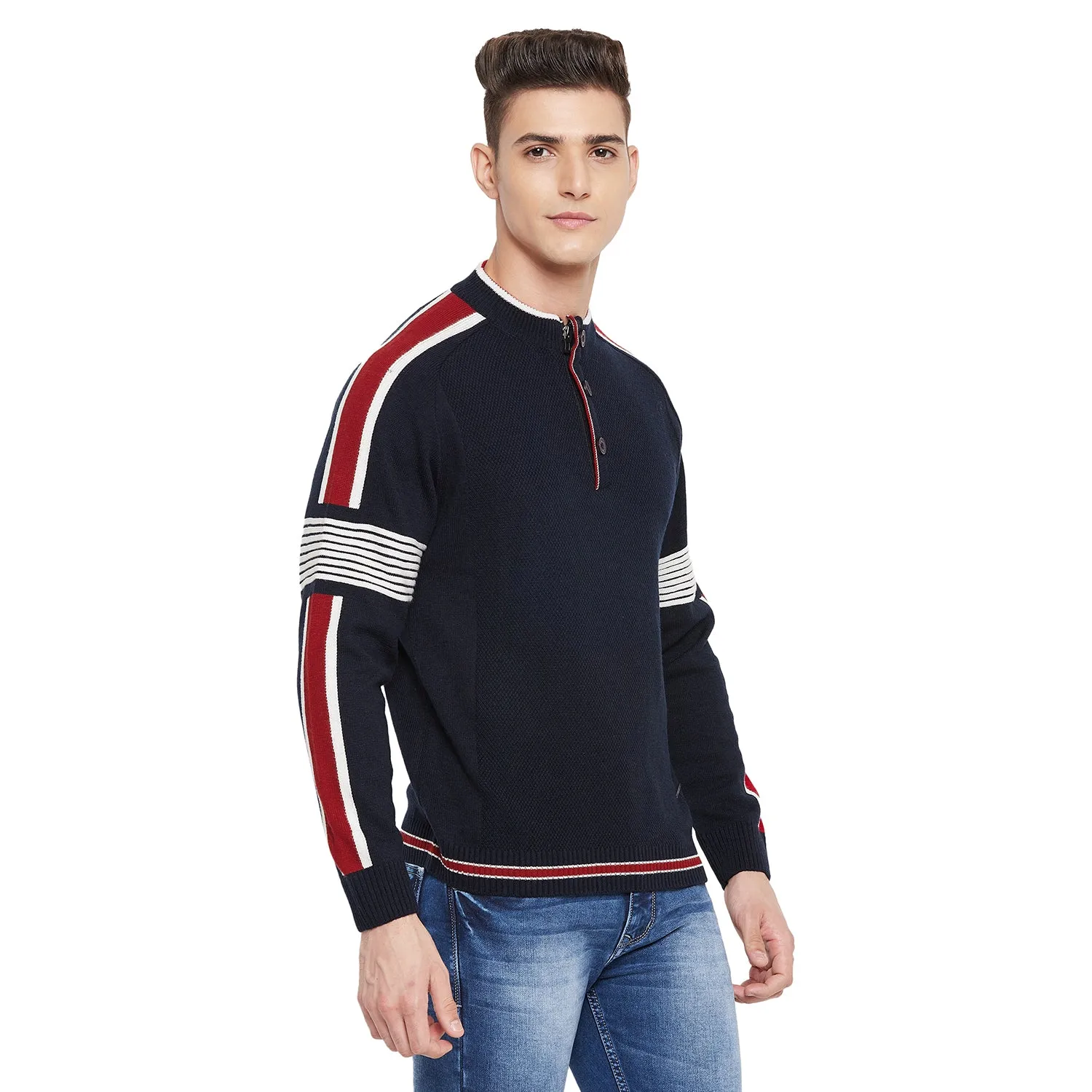 Duke Stardust Men Full Sleeve Round Neck Sweater (SDS685)