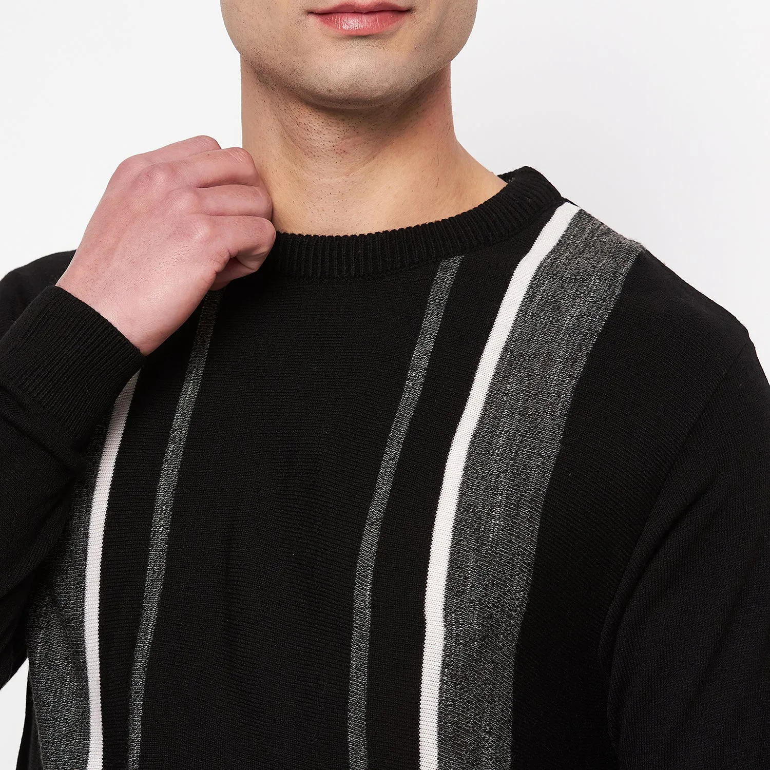 Duke Stardust Men Full Sleeve Round Neck Sweater (SDS724R)