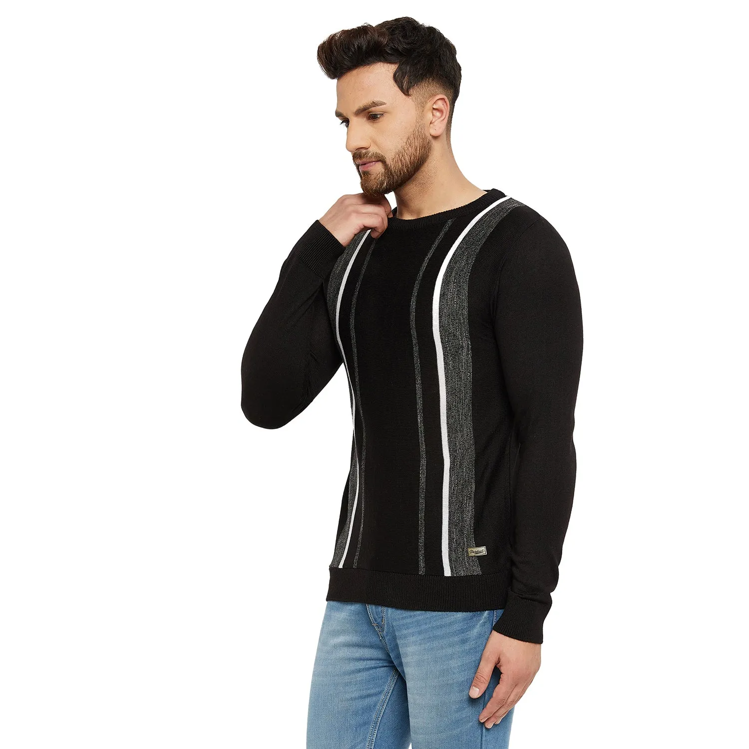 Duke Stardust Men Full Sleeve Round Neck Sweater (SDS724R)