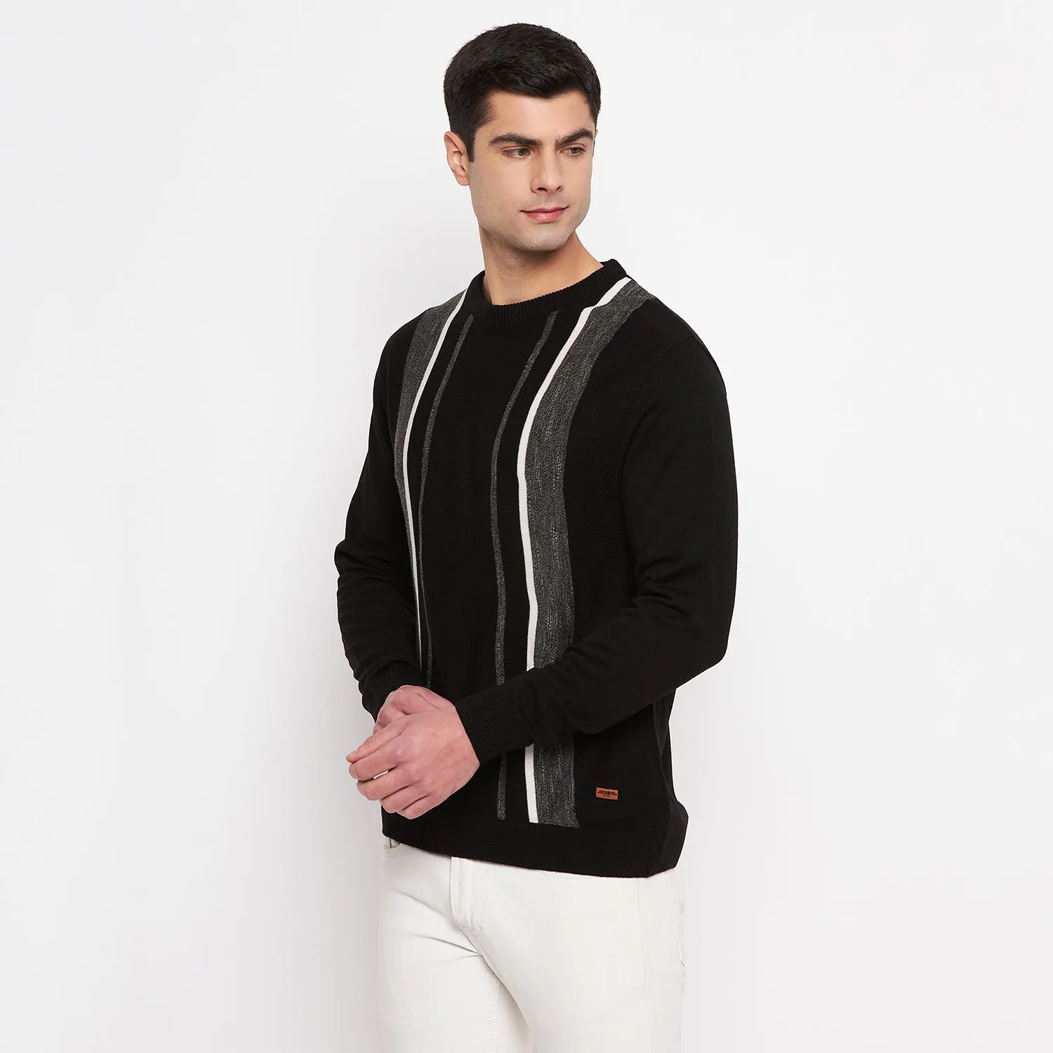 Duke Stardust Men Full Sleeve Round Neck Sweater (SDS724R)
