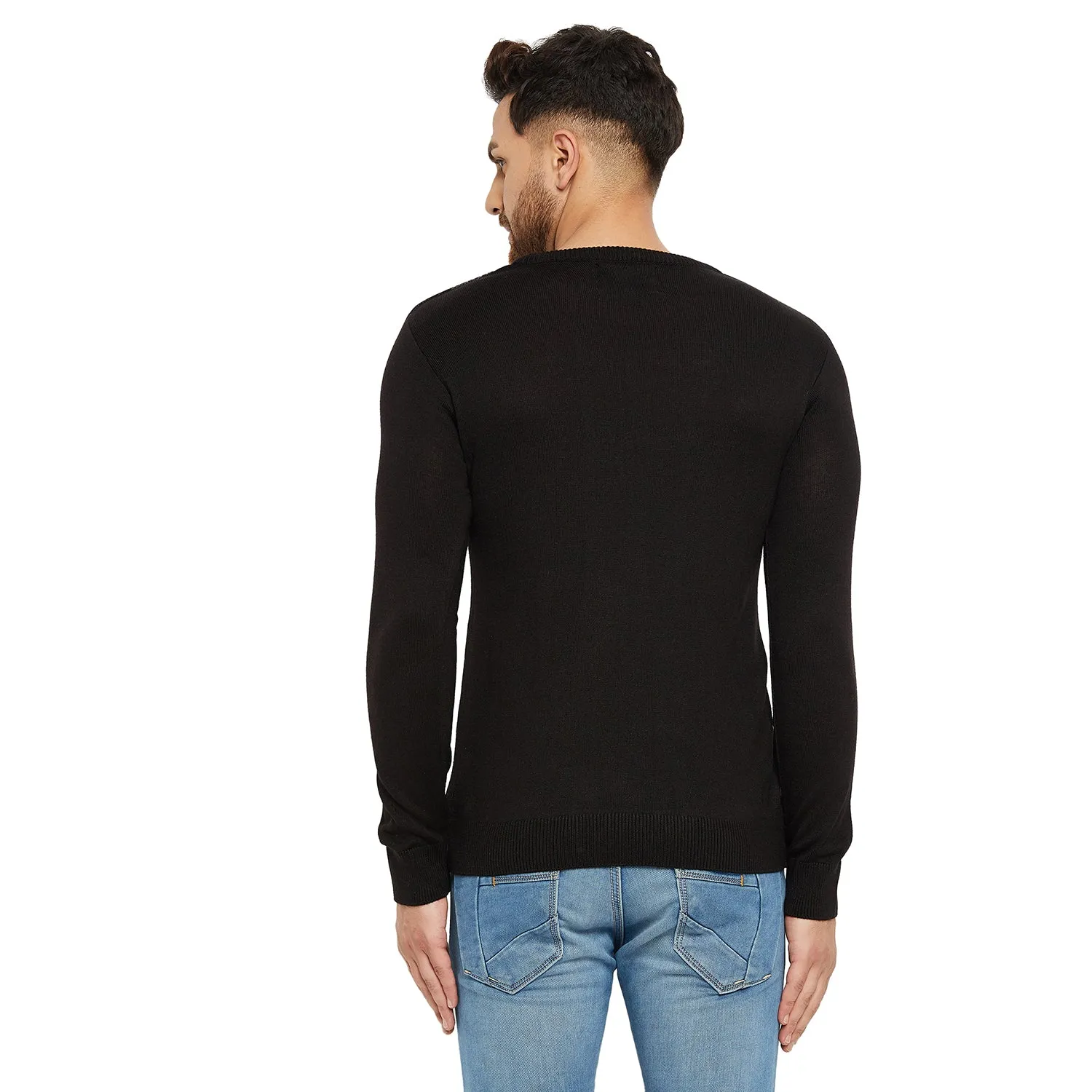 Duke Stardust Men Full Sleeve Round Neck Sweater (SDS724R)
