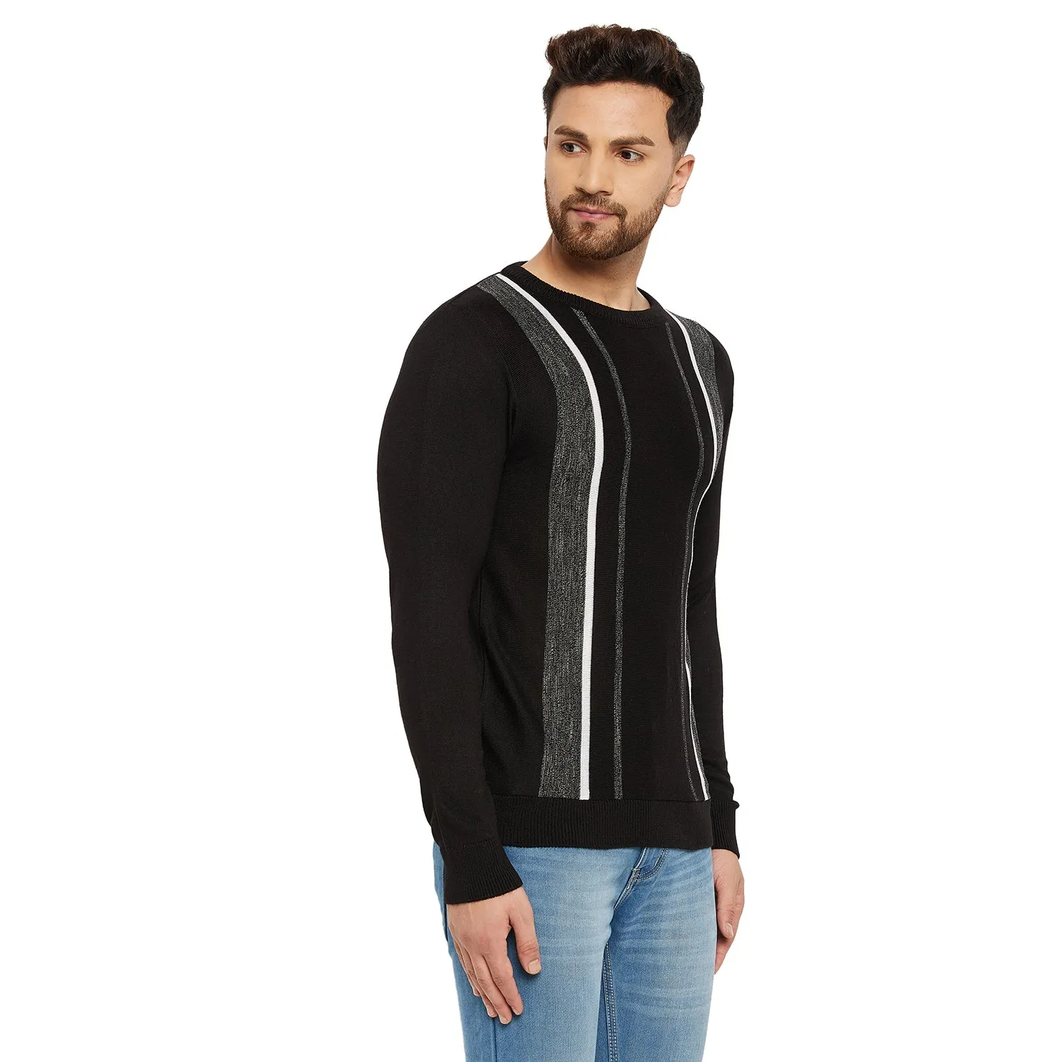 Duke Stardust Men Full Sleeve Round Neck Sweater (SDS724R)
