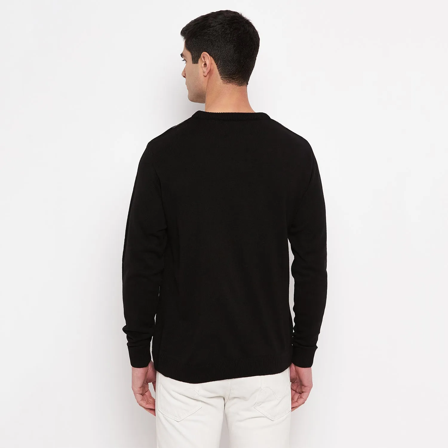 Duke Stardust Men Full Sleeve Round Neck Sweater (SDS724R)