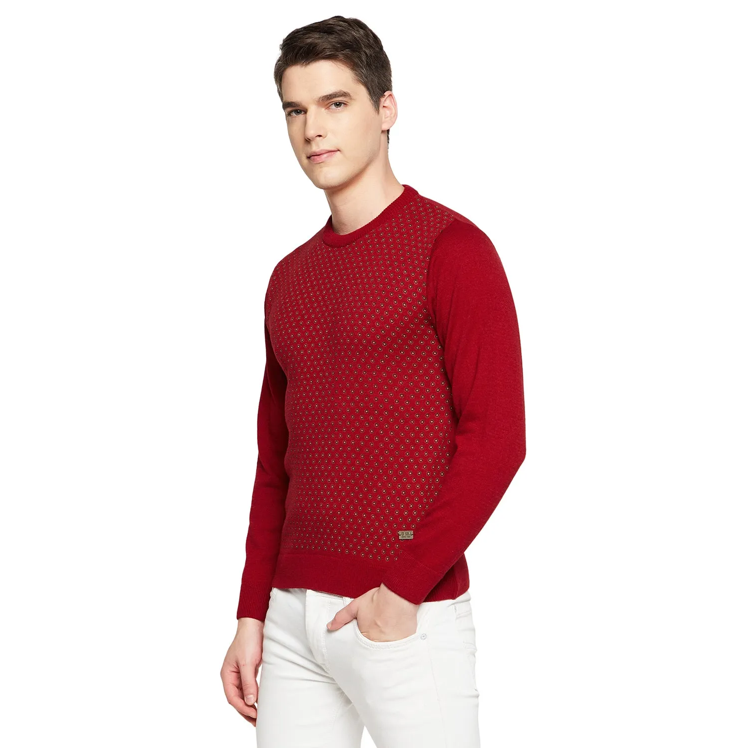 Duke Stardust Men Full Sleeve Round Neck Sweater (SDS8081)