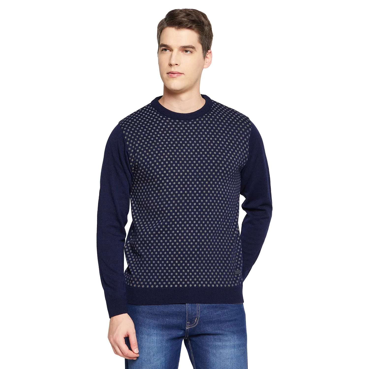 Duke Stardust Men Full Sleeve Round Neck Sweater (SDS8081)