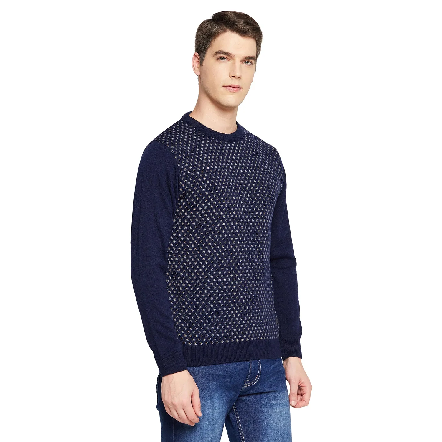 Duke Stardust Men Full Sleeve Round Neck Sweater (SDS8081)