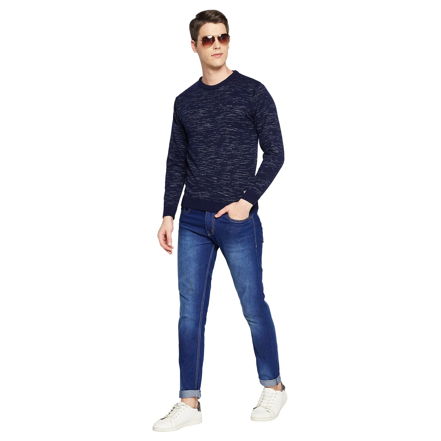 Duke Stardust Men Full Sleeve Round Neck Sweater (SDS8083)