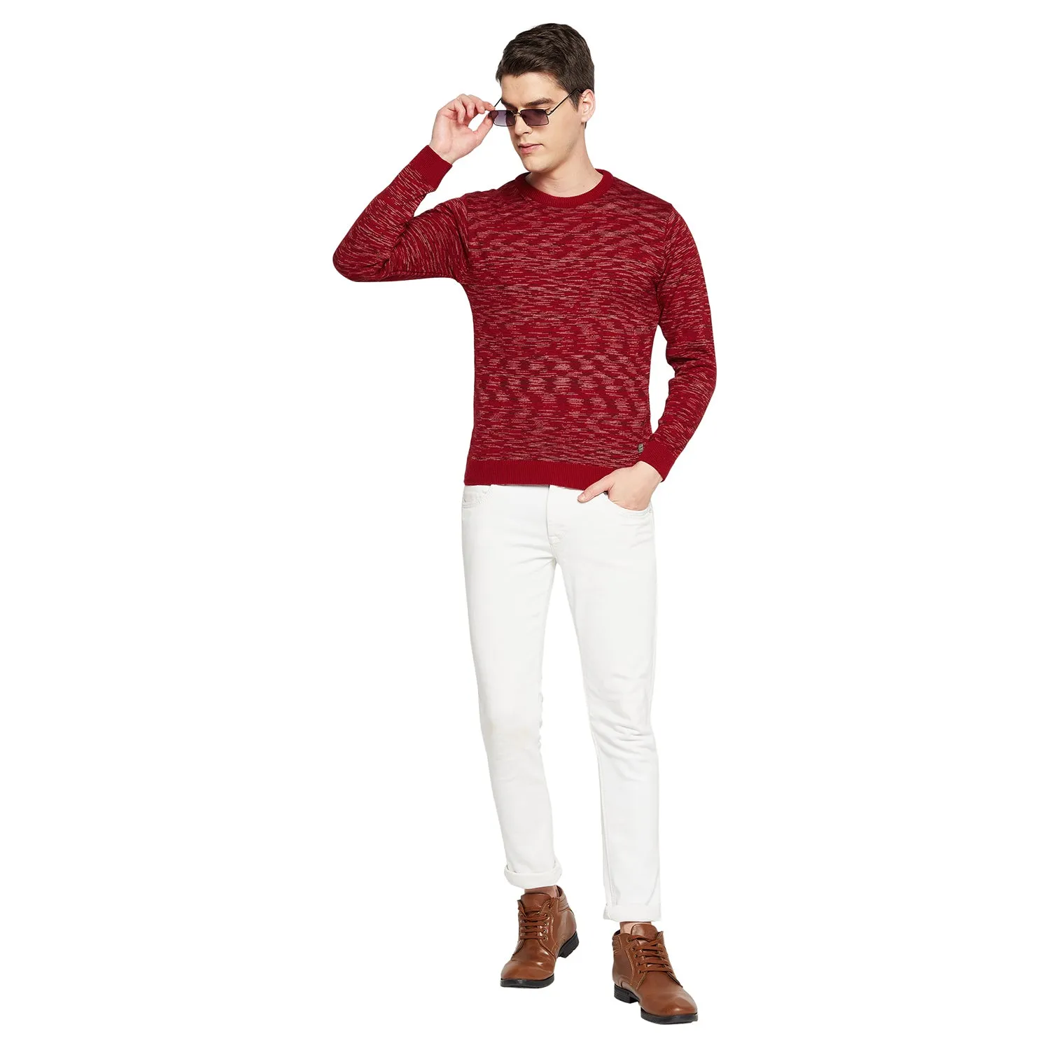 Duke Stardust Men Full Sleeve Round Neck Sweater (SDS8083)