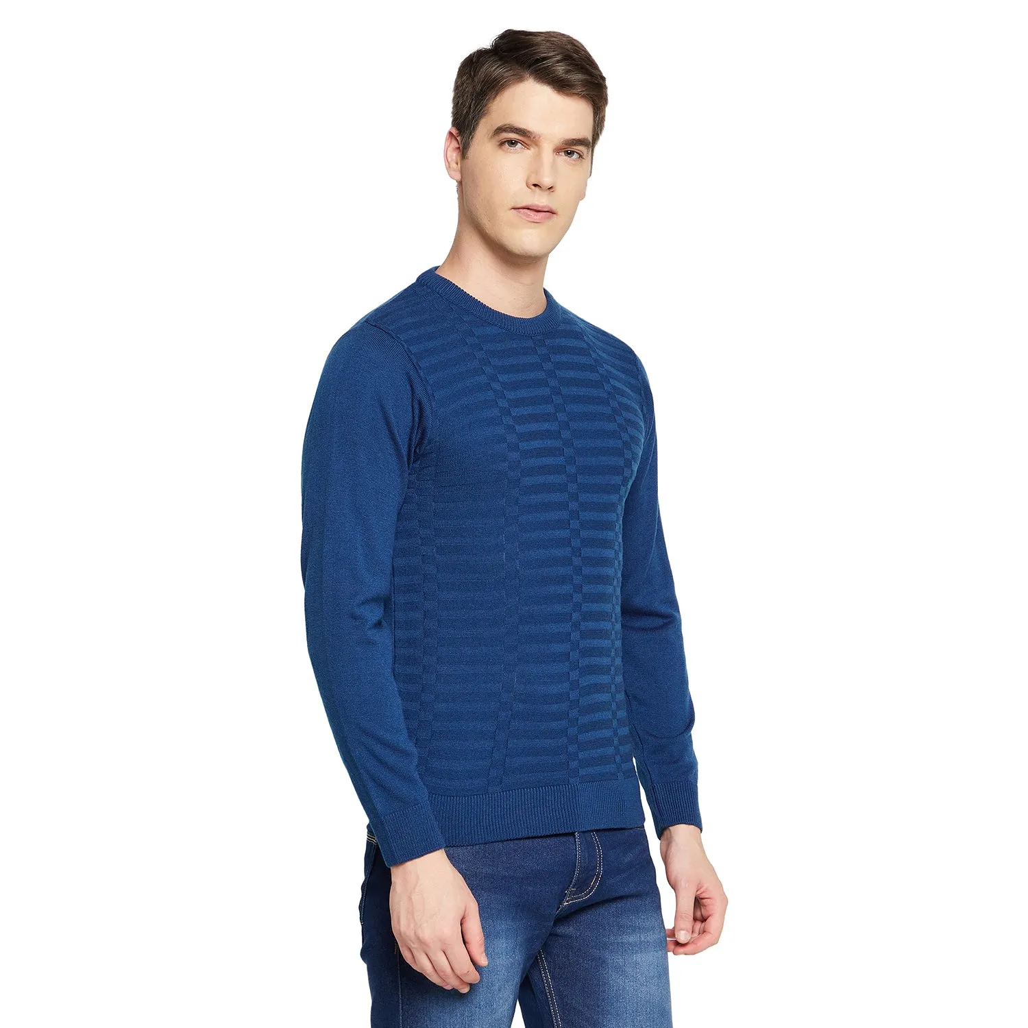 Duke Stardust Men Full Sleeve Round Neck Sweater (SDS8084)