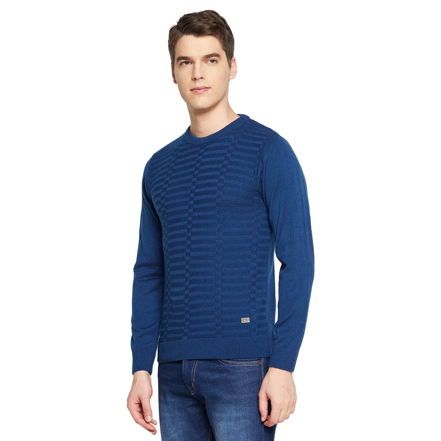 Duke Stardust Men Full Sleeve Round Neck Sweater (SDS8084)