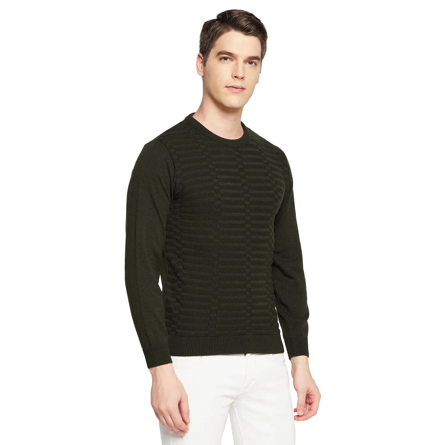 Duke Stardust Men Full Sleeve Round Neck Sweater (SDS8084)