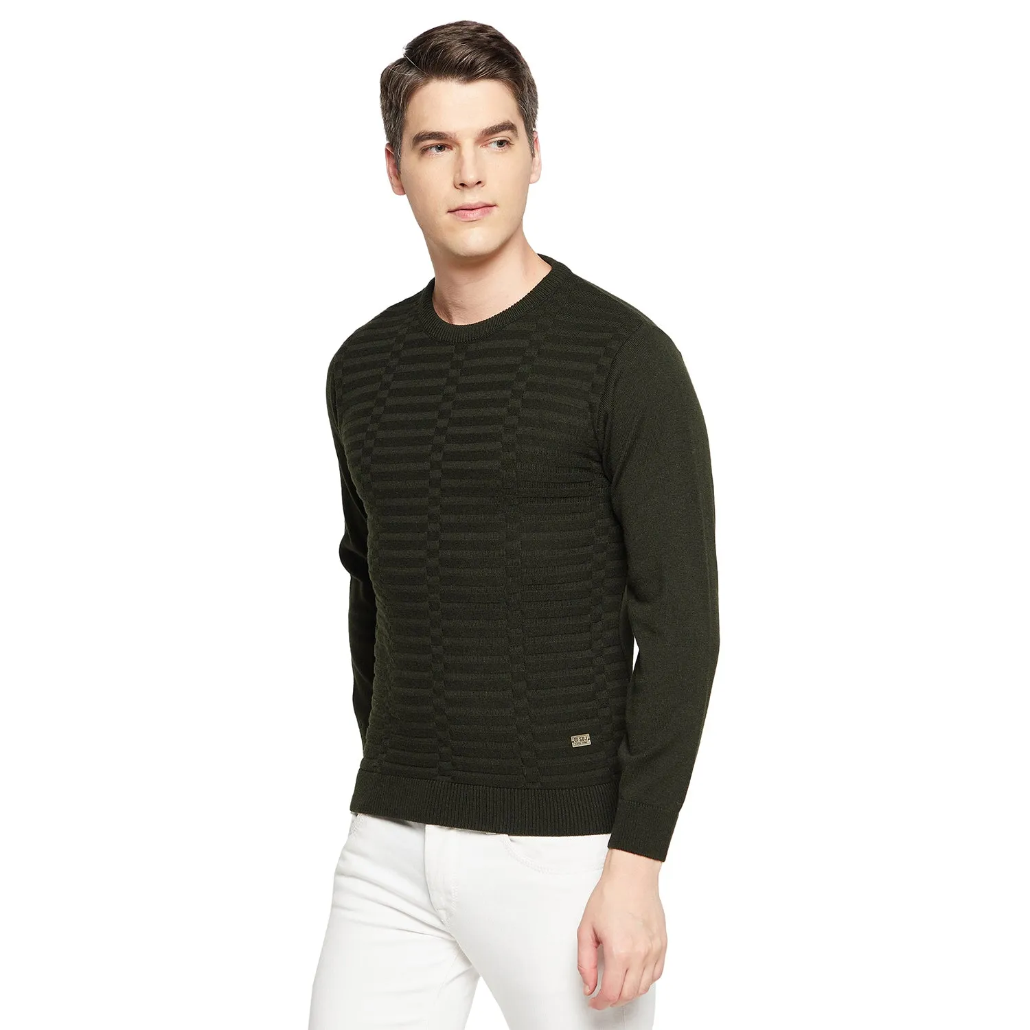 Duke Stardust Men Full Sleeve Round Neck Sweater (SDS8084)