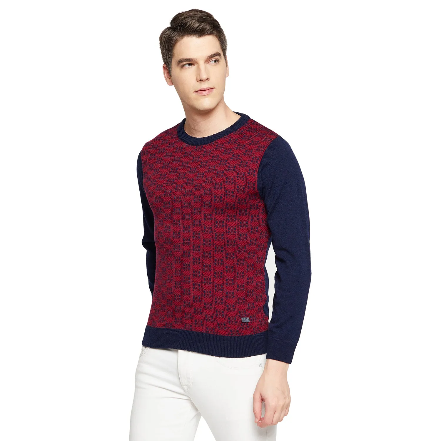 Duke Stardust Men Full Sleeve Round Neck Sweater (SDS8087)