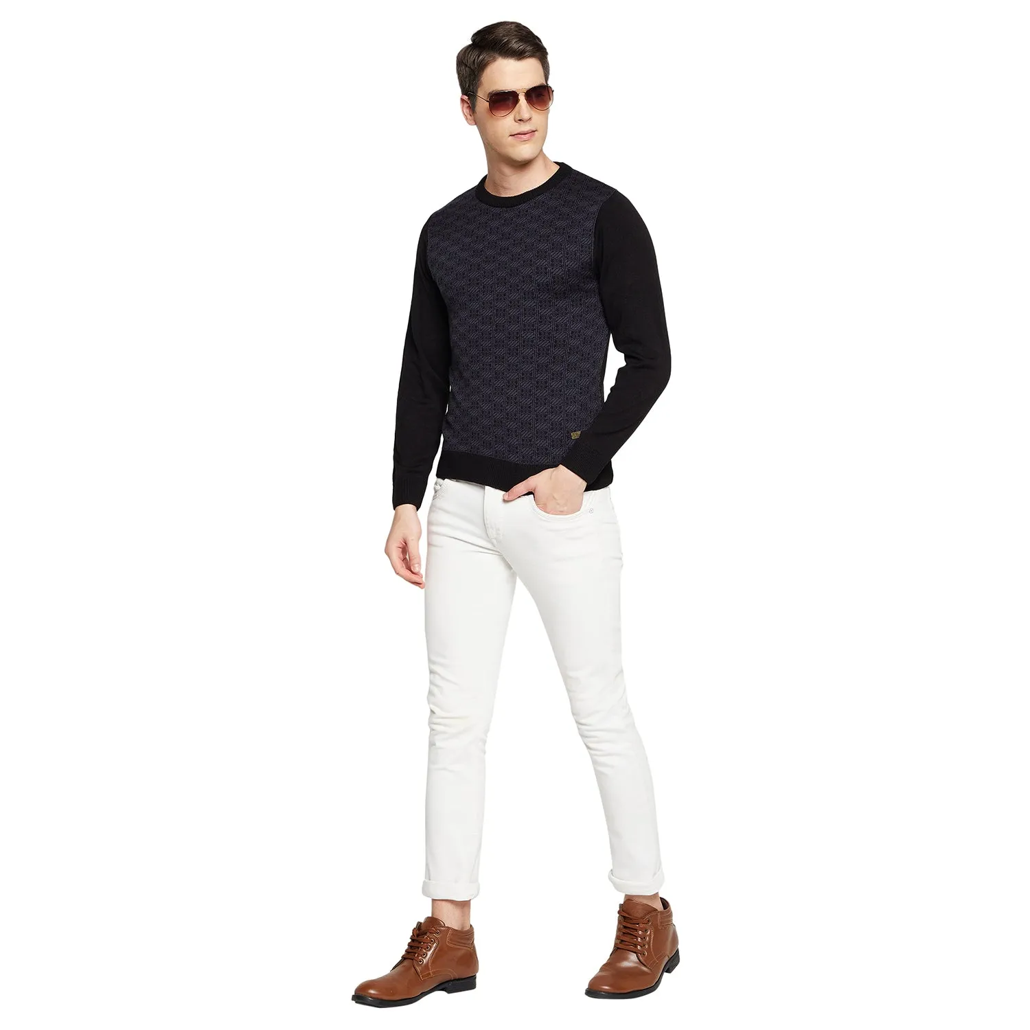Duke Stardust Men Full Sleeve Round Neck Sweater (SDS8087)