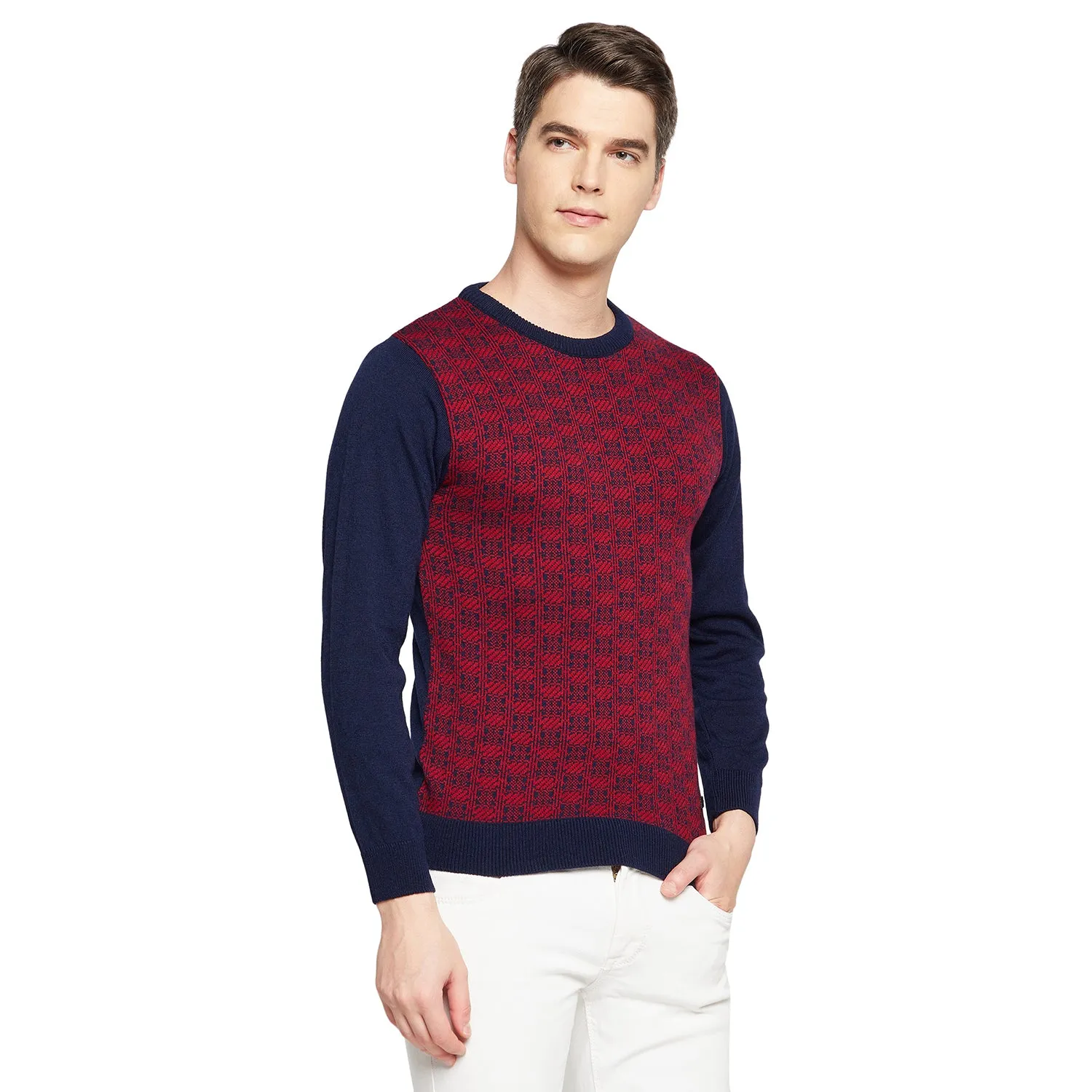 Duke Stardust Men Full Sleeve Round Neck Sweater (SDS8087)