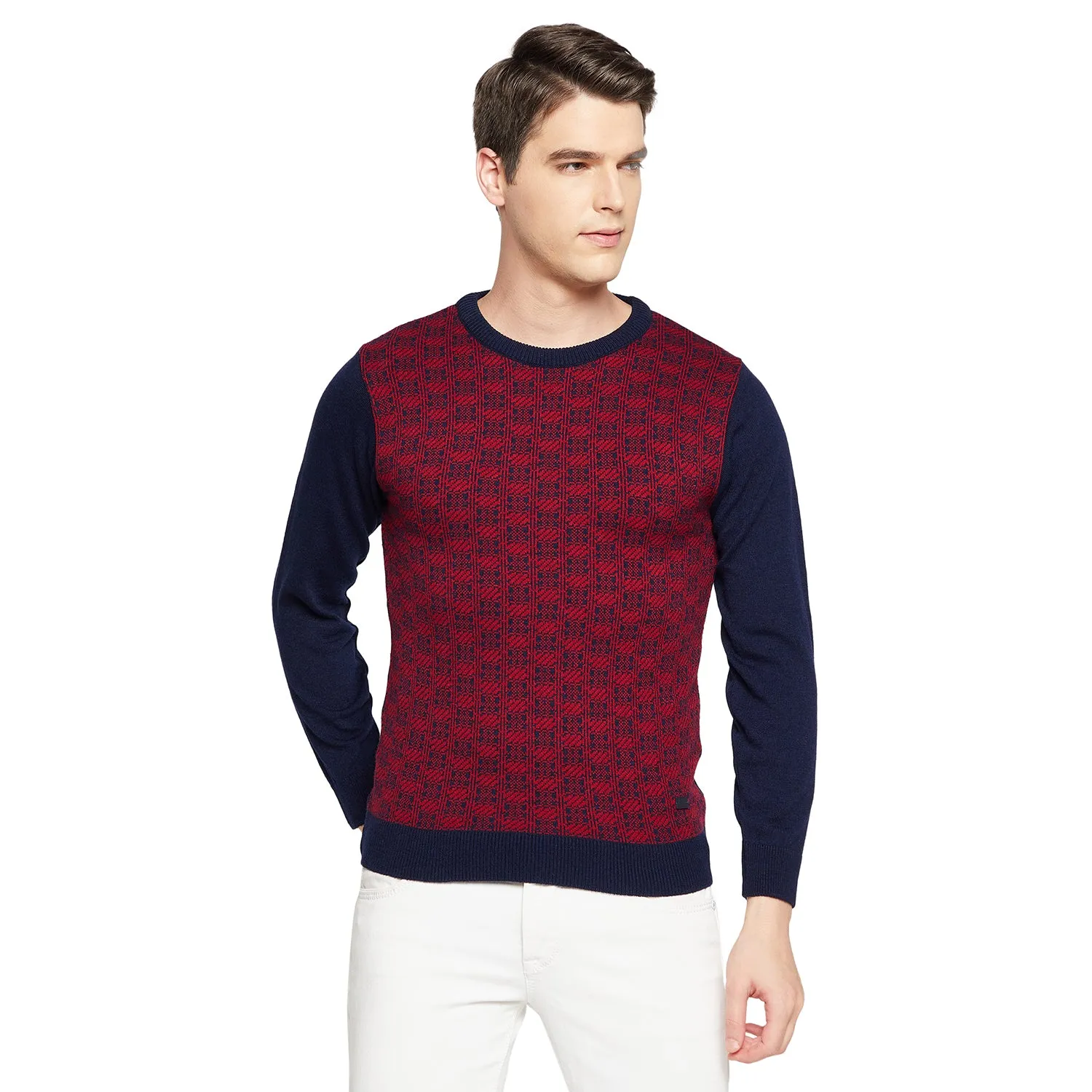 Duke Stardust Men Full Sleeve Round Neck Sweater (SDS8087)