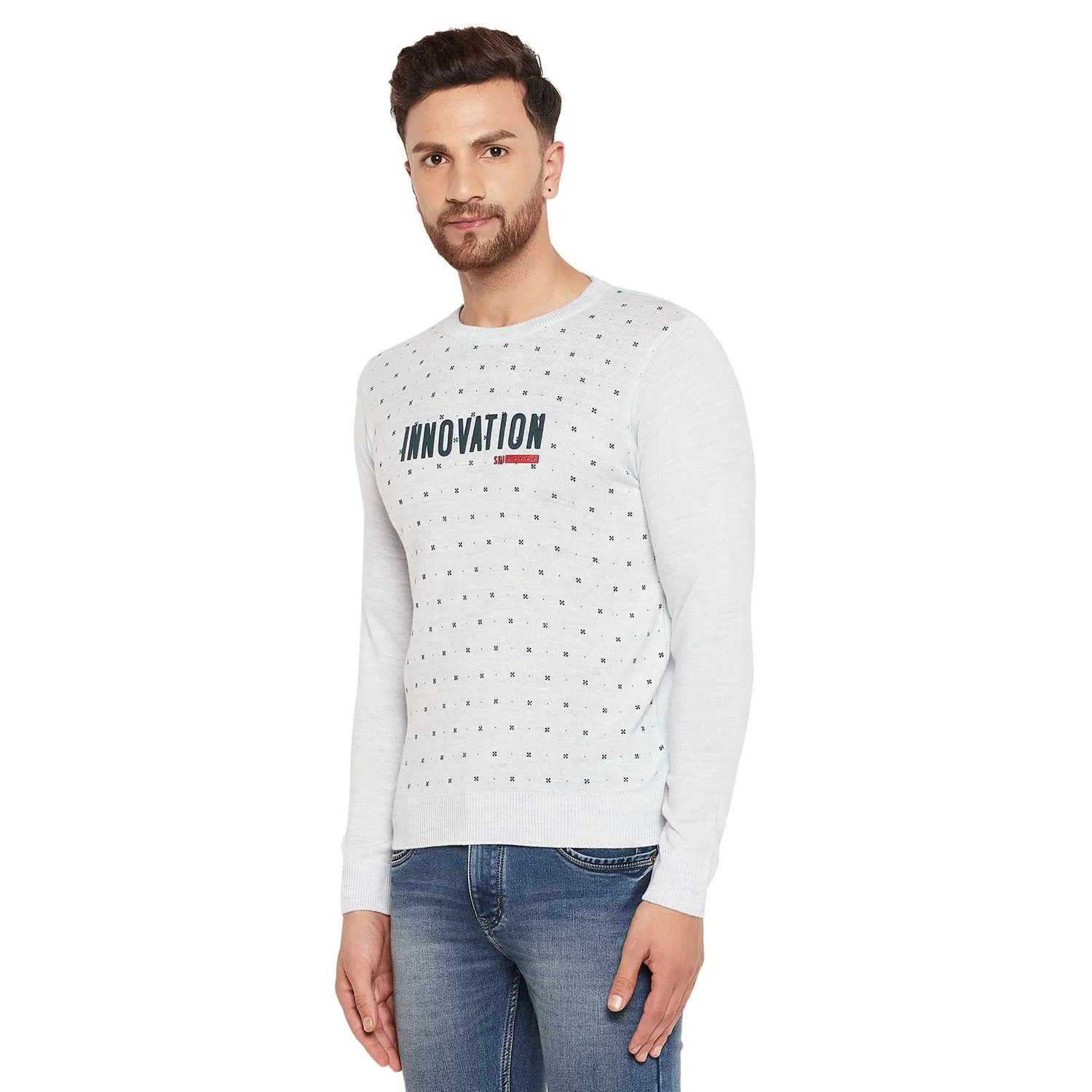 Duke Stardust Men Full Sleeve Round Neck Sweater (SDS8091)