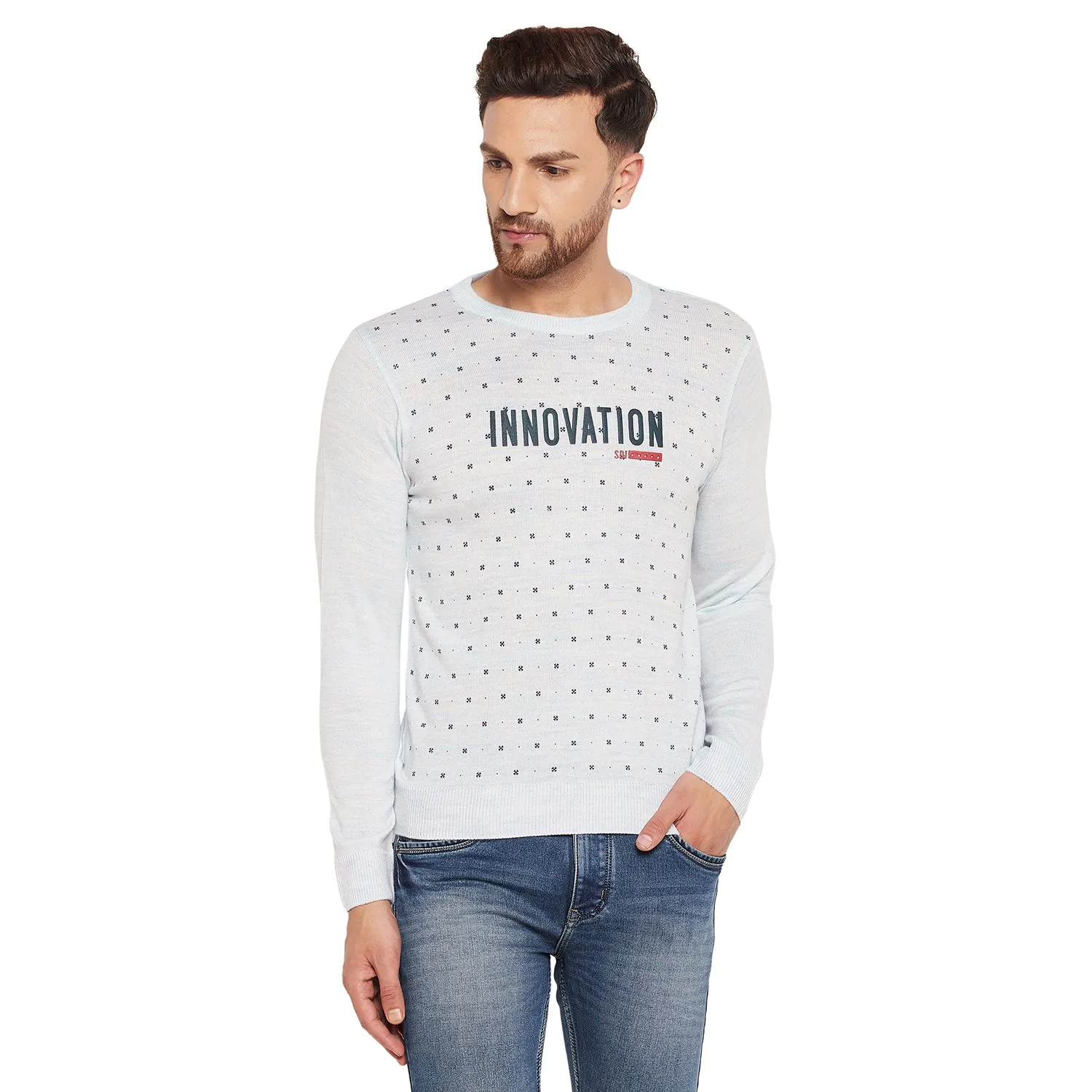 Duke Stardust Men Full Sleeve Round Neck Sweater (SDS8091)
