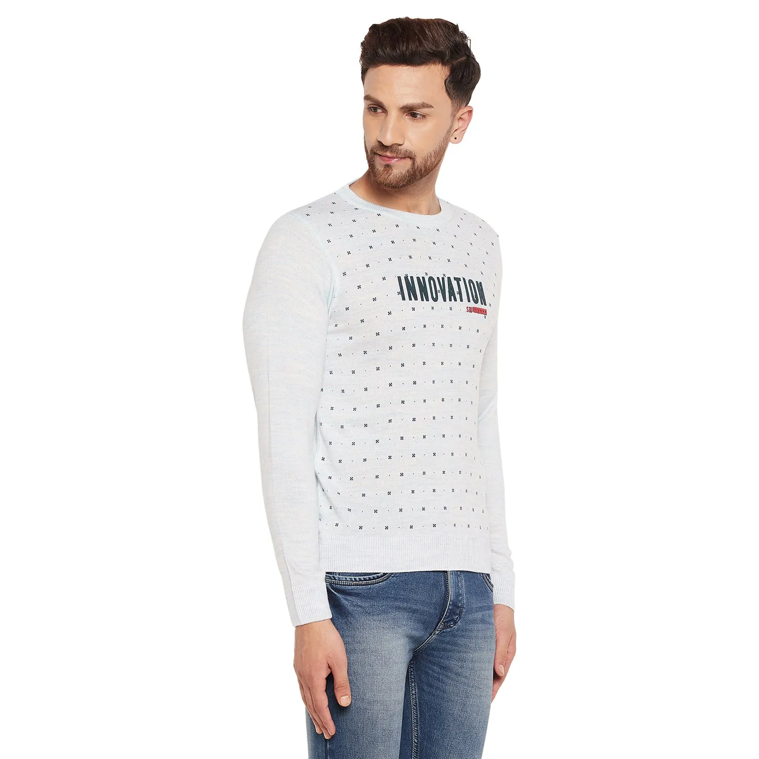 Duke Stardust Men Full Sleeve Round Neck Sweater (SDS8091)