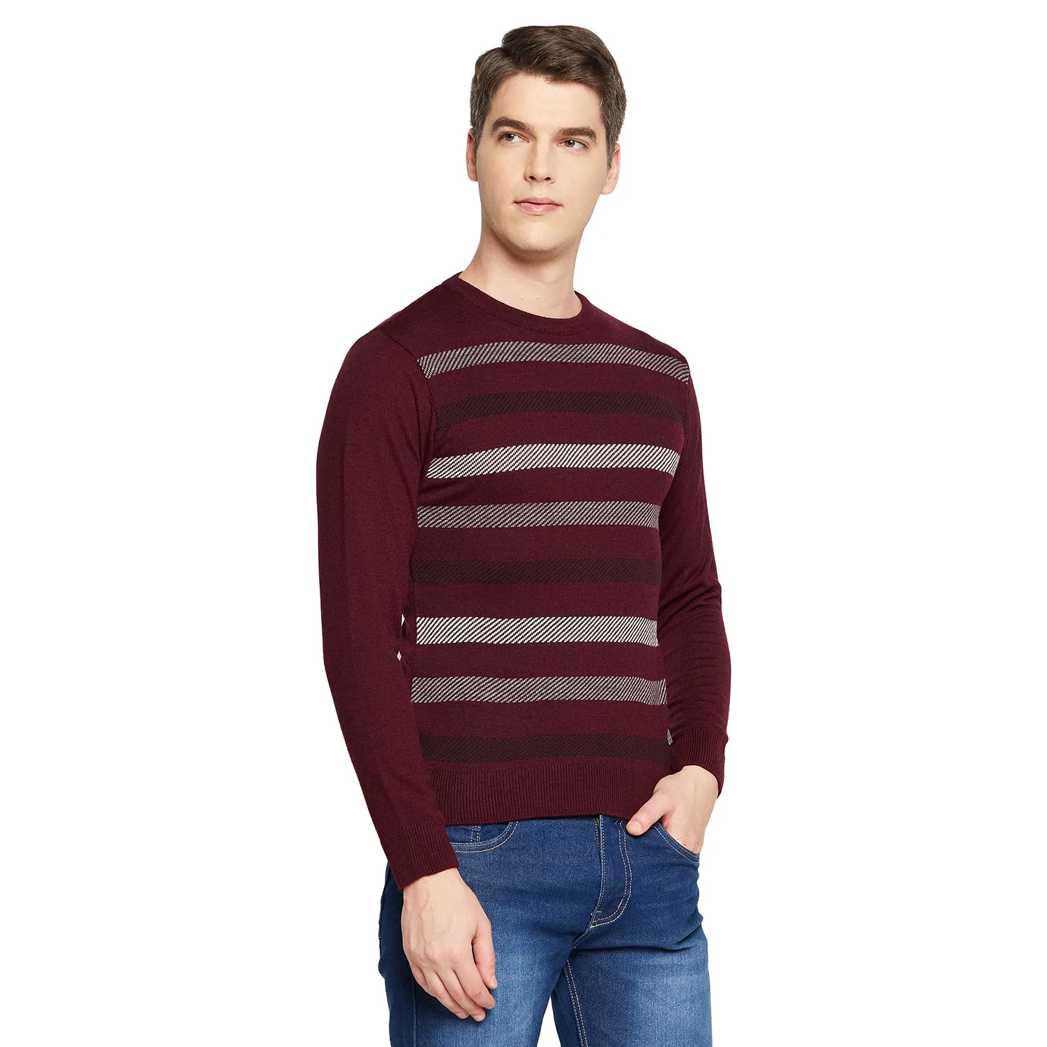 Duke Stardust Men Full Sleeve Round Neck Sweater (SDS8093)