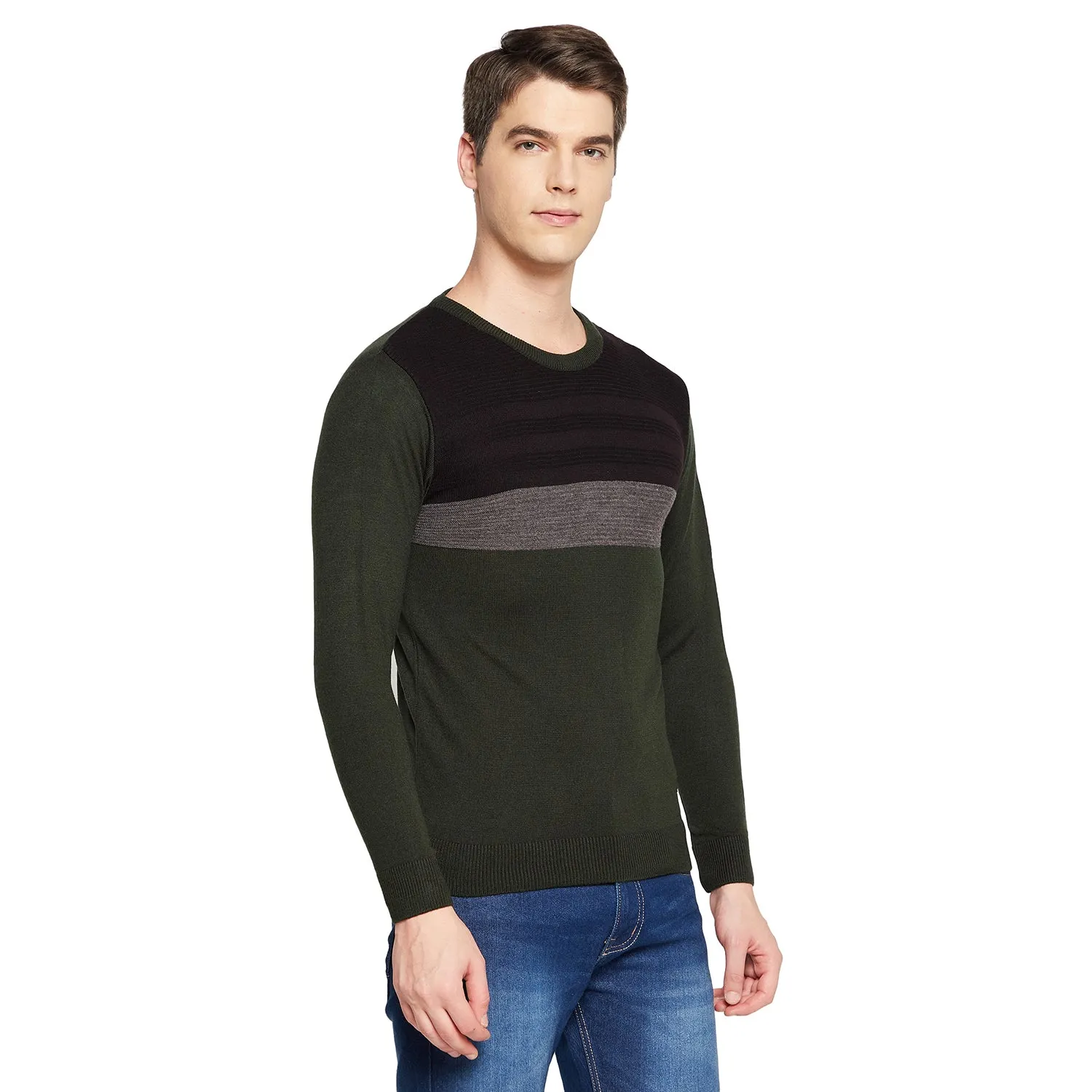 Duke Stardust Men Full Sleeve Round Neck Sweater (SDS8094)