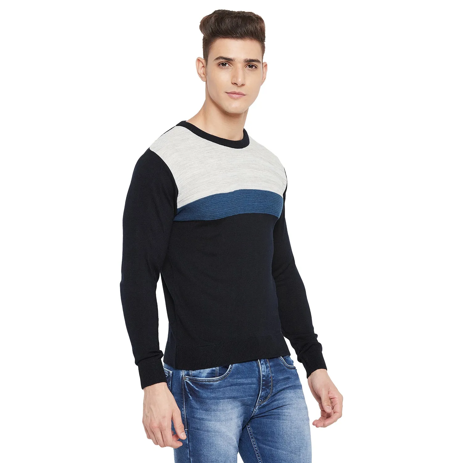 Duke Stardust Men Full Sleeve Round Neck Sweater (SDS8094)