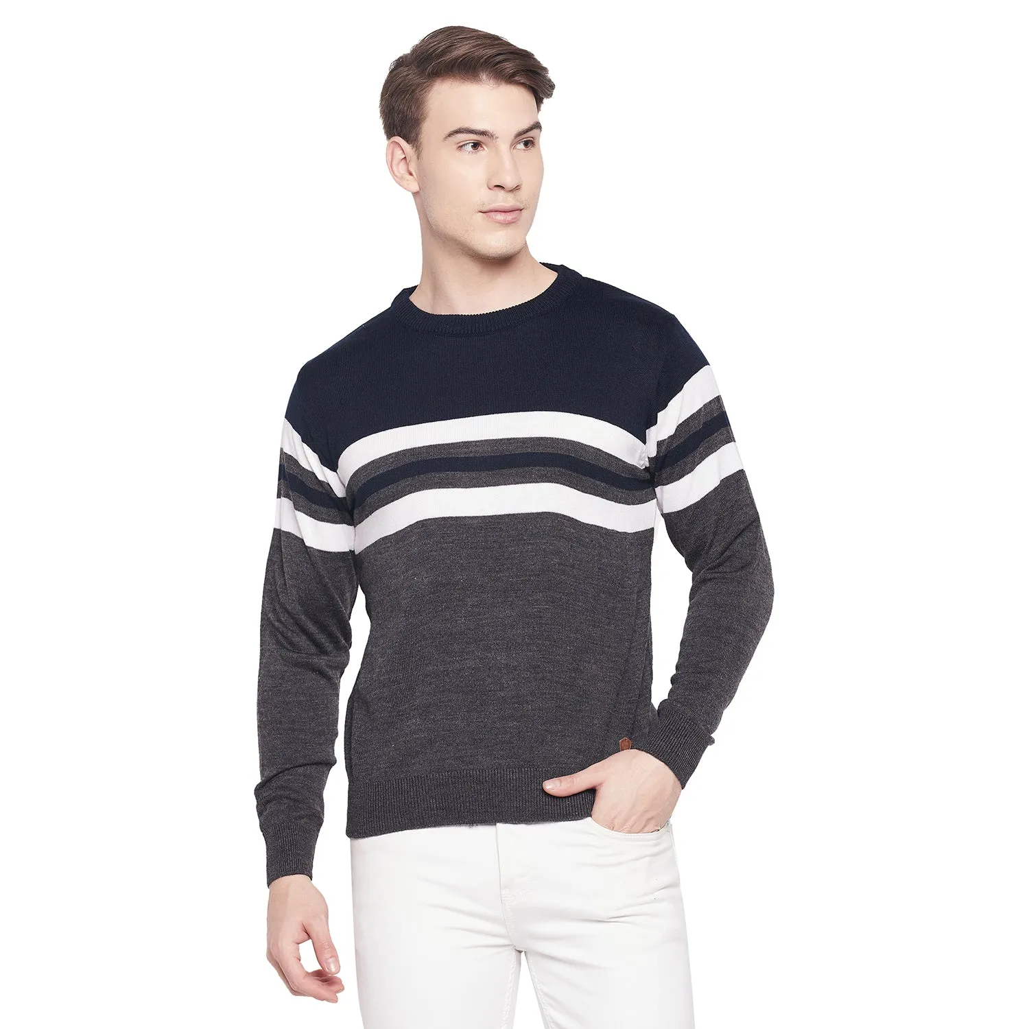 Duke Stardust Men Full Sleeve Round Neck Sweater (SDS8099)