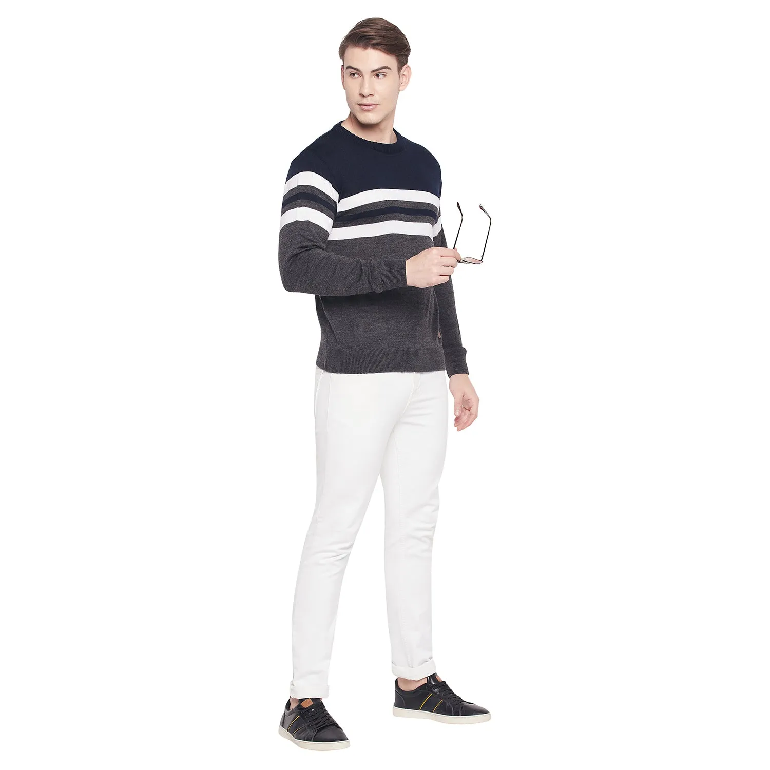 Duke Stardust Men Full Sleeve Round Neck Sweater (SDS8099)