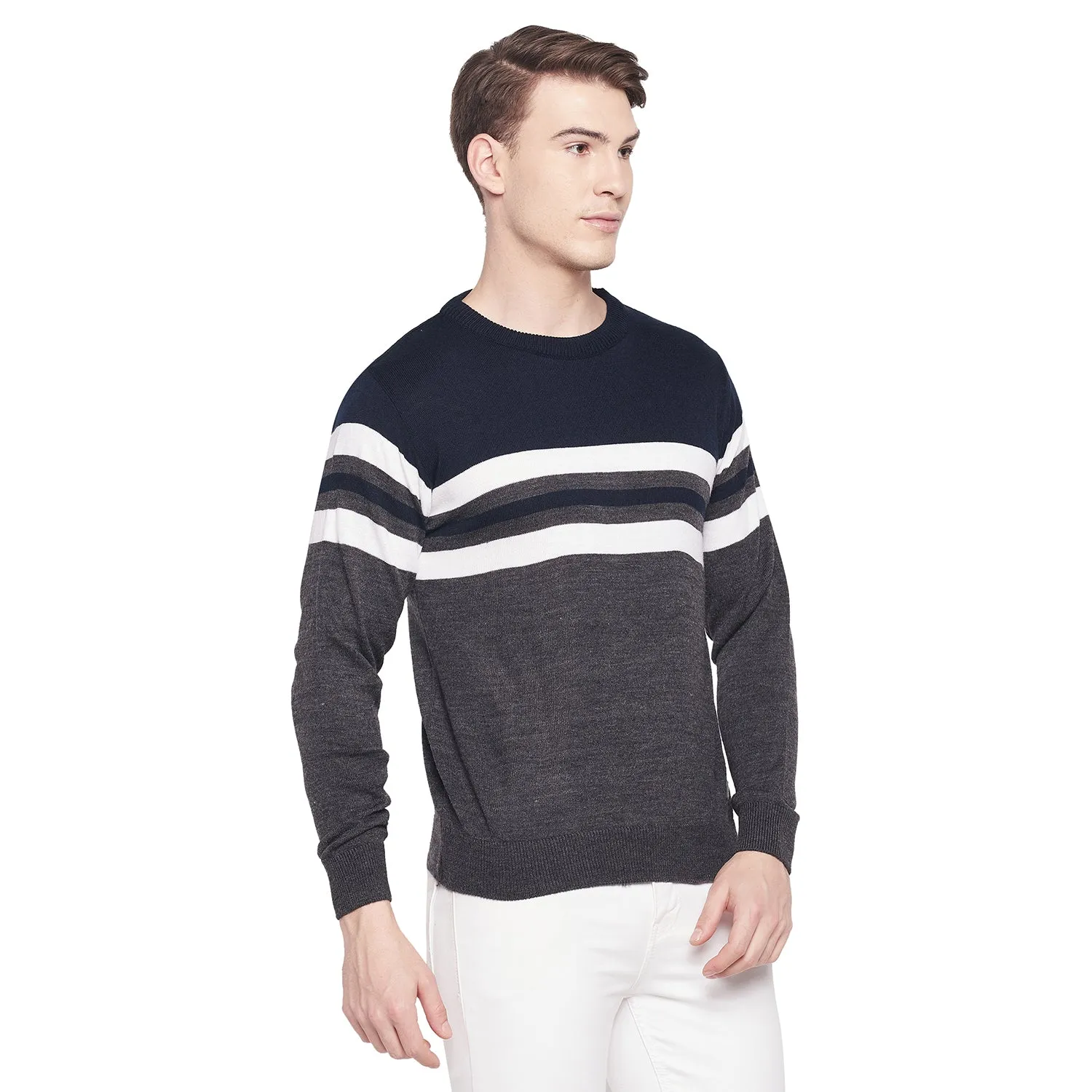 Duke Stardust Men Full Sleeve Round Neck Sweater (SDS8099)