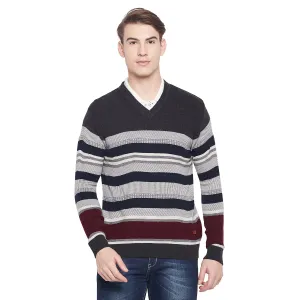 Duke Stardust Men Full Sleeve V Neck Sweater (SDS2044)