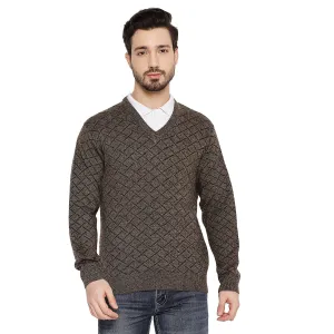 Duke Stardust Men Full Sleeve V Neck Sweater (SDS2055)