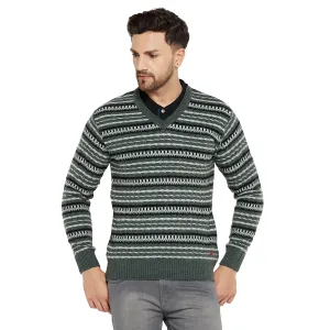 Duke Stardust Men Full Sleeve V Neck Sweater (SDS2056)