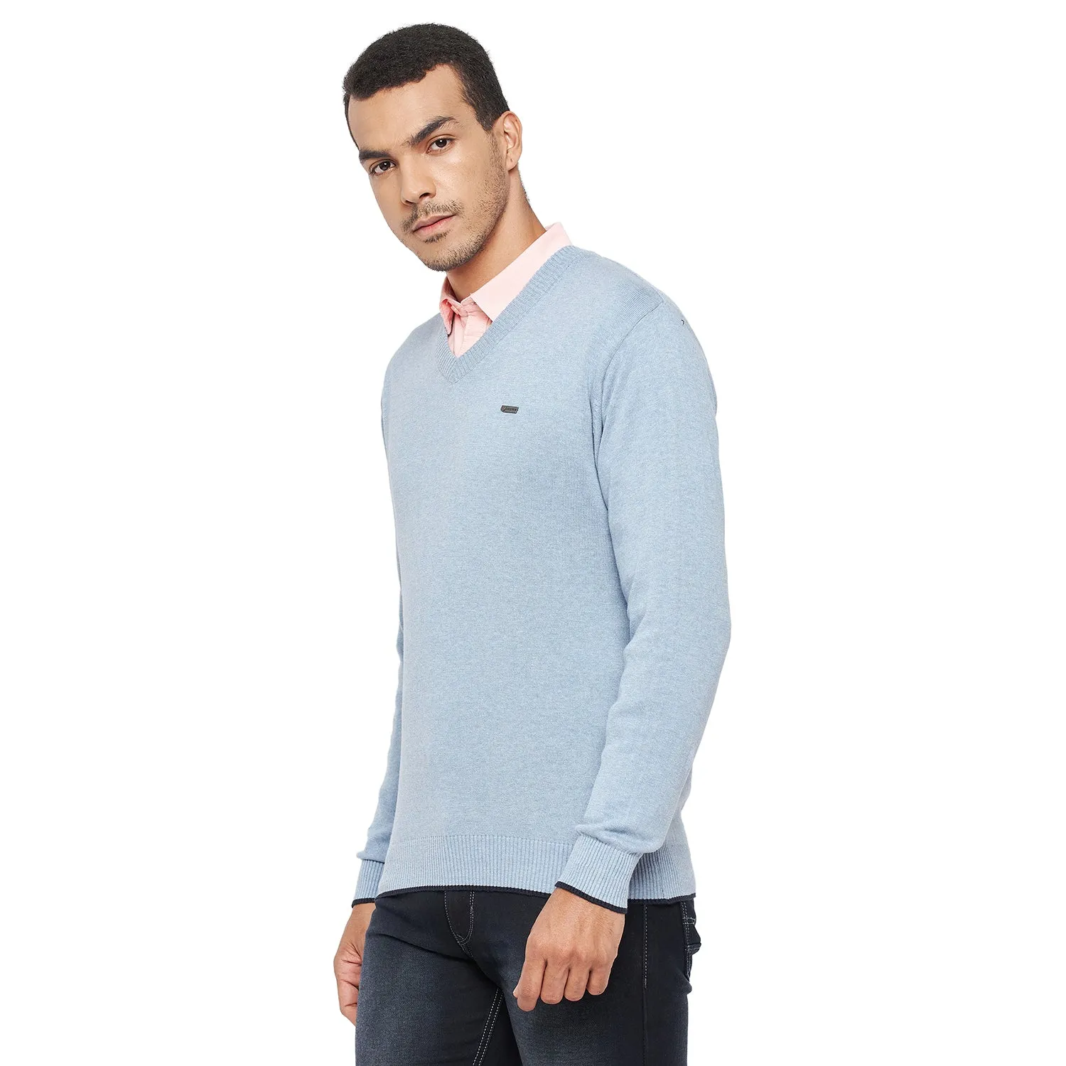 Duke Stardust Men Full Sleeve V Neck Sweater (SDS3000)