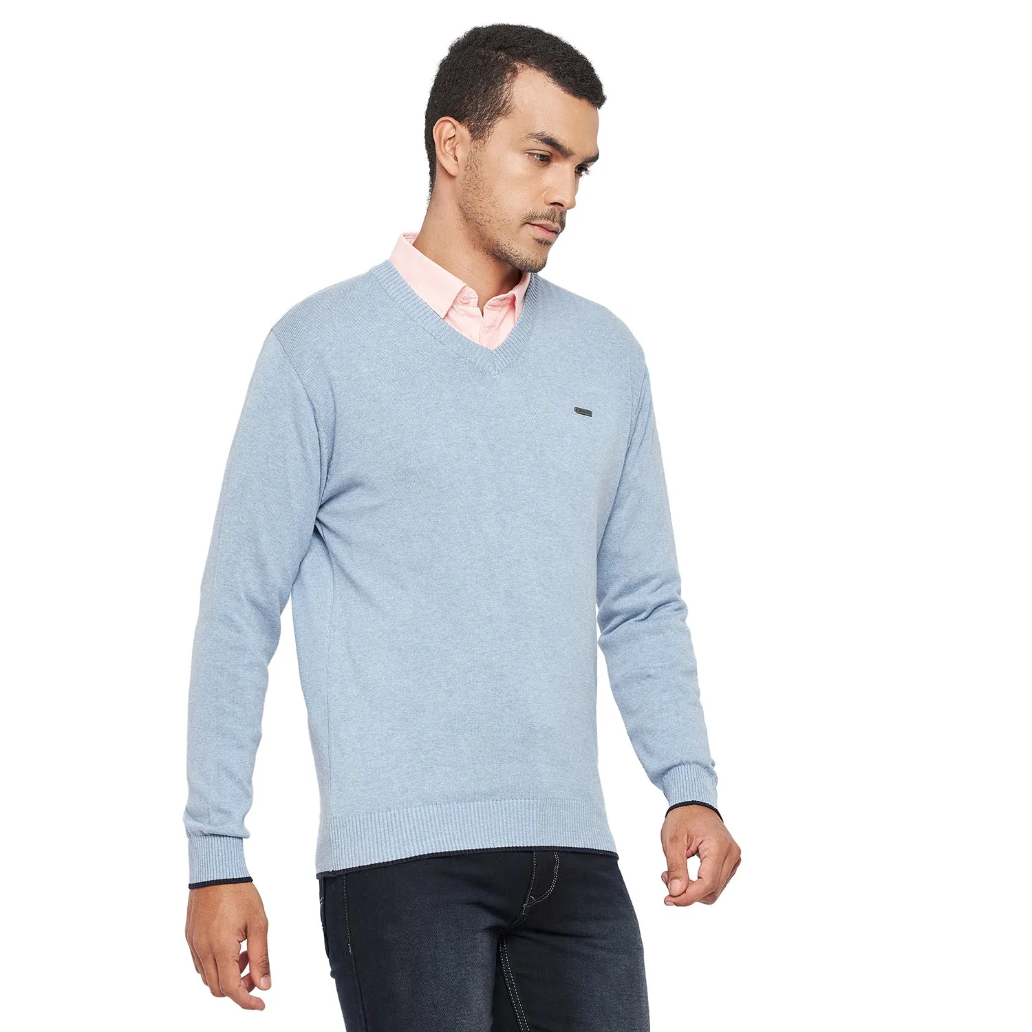 Duke Stardust Men Full Sleeve V Neck Sweater (SDS3000)