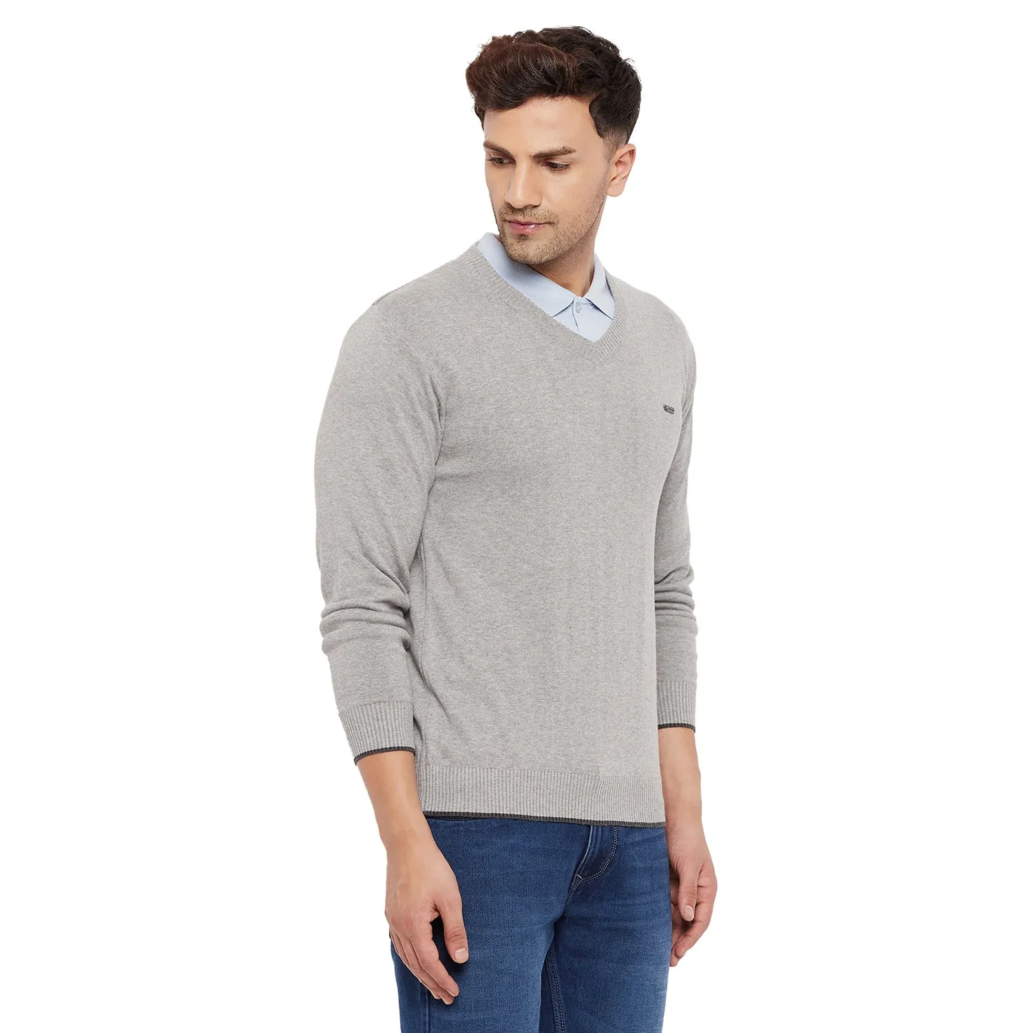 Duke Stardust Men Full Sleeve V Neck Sweater (SDS3000)