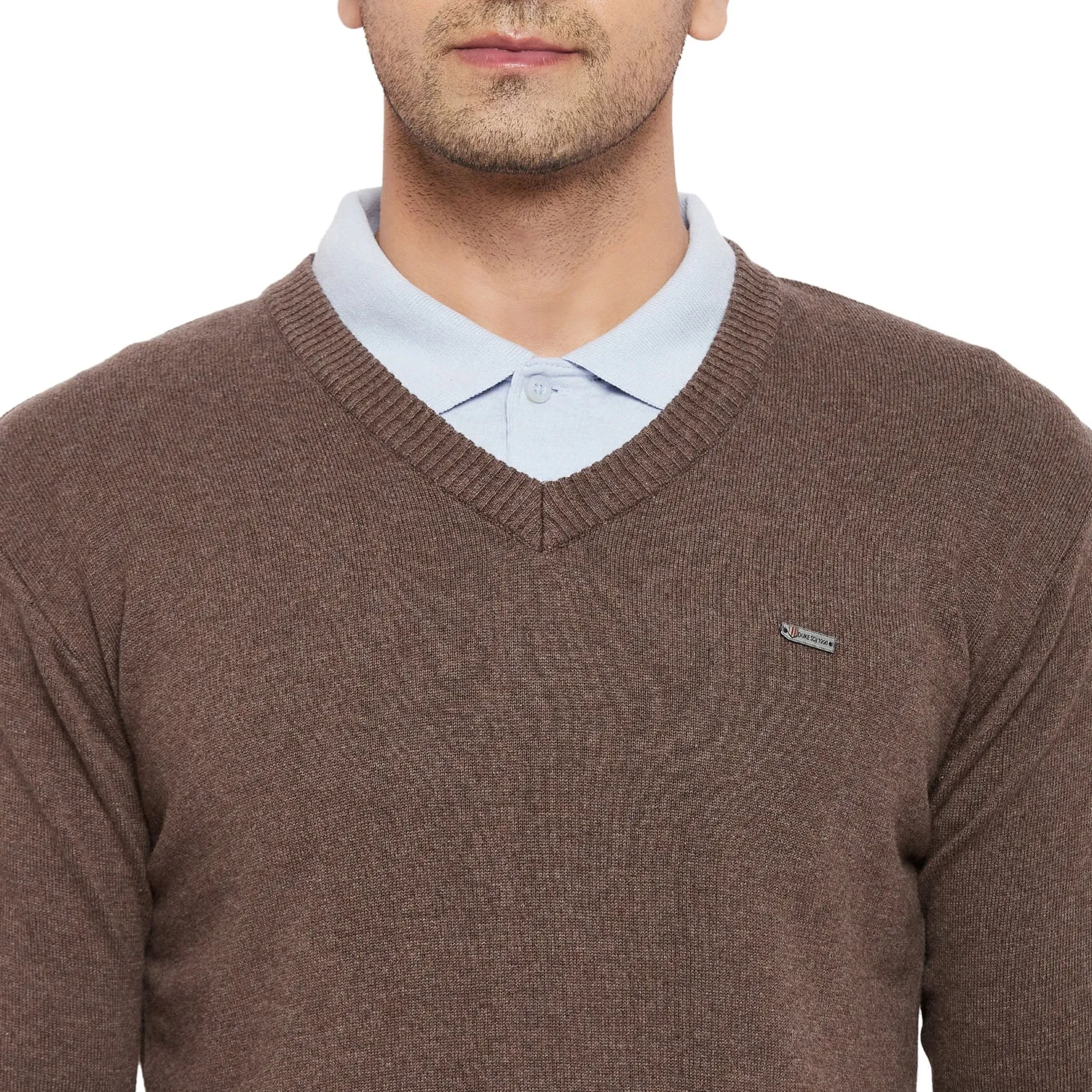 Duke Stardust Men Full Sleeve V Neck Sweater (SDS3000)