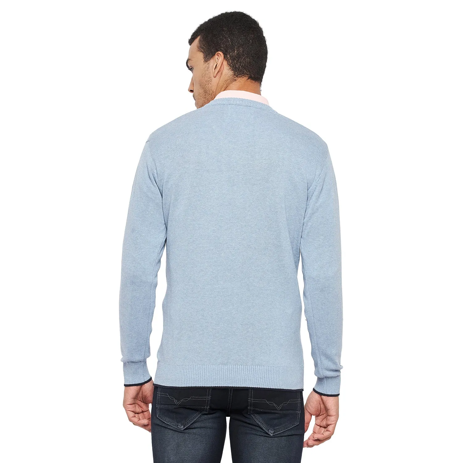 Duke Stardust Men Full Sleeve V Neck Sweater (SDS3000)