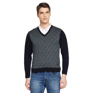 Duke Stardust Men Full Sleeve V Neck Sweater (SDS8090)