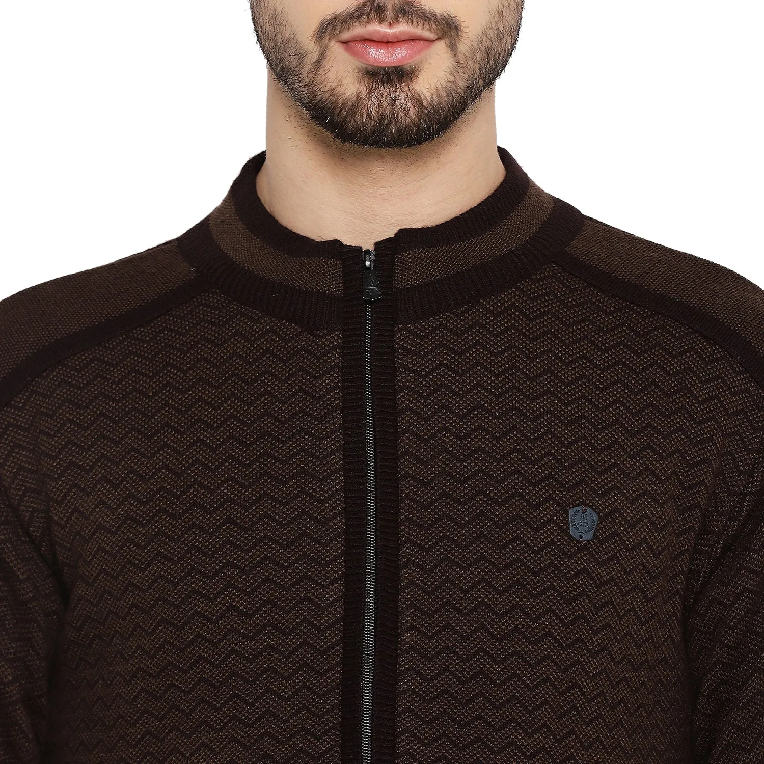 Duke Stardust Men Full Sleeve Zipper Sweater (SDS2083)