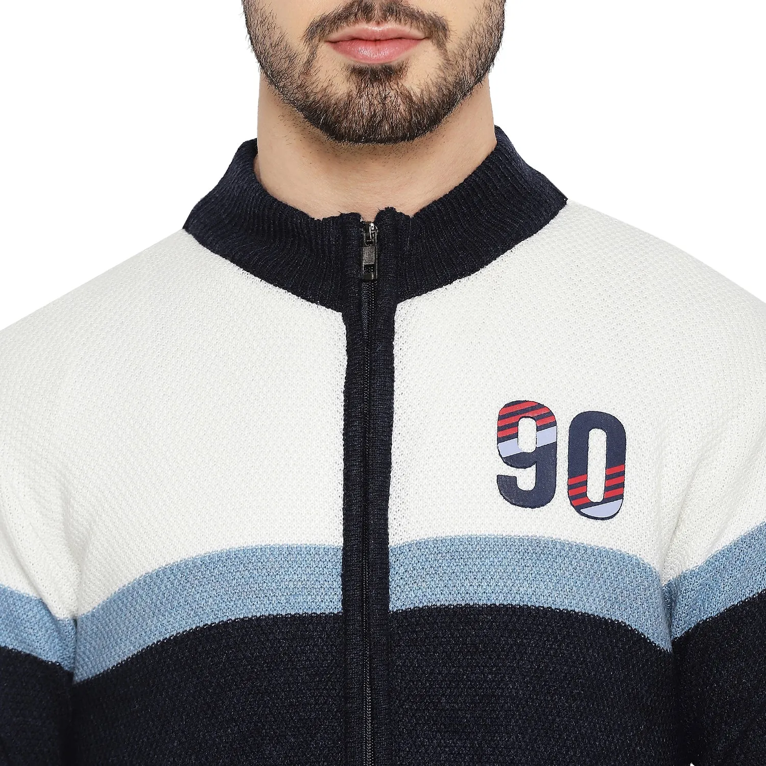 Duke Stardust Men Full Sleeve Zipper Sweater (SDS2087)